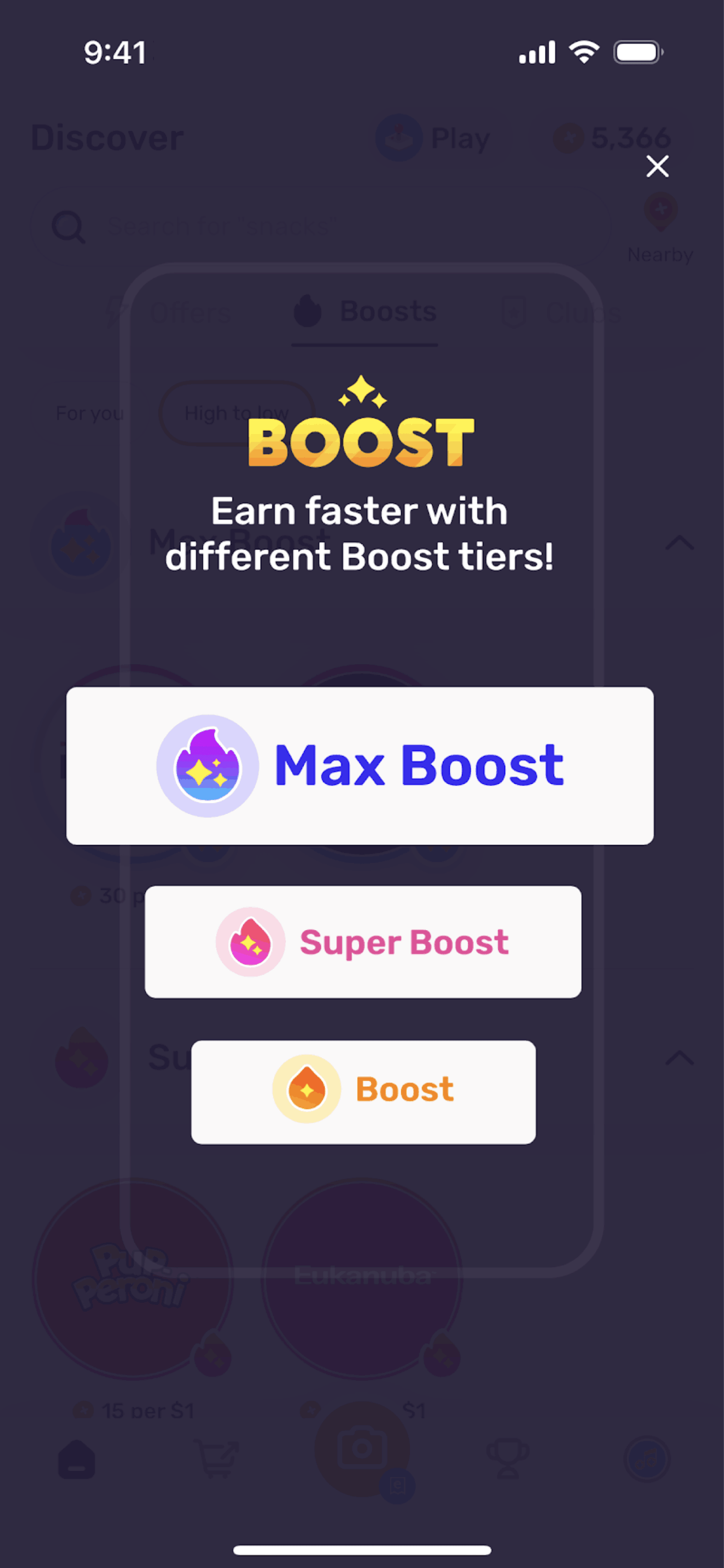 Fetch iOS Shopping interface screenshot 15