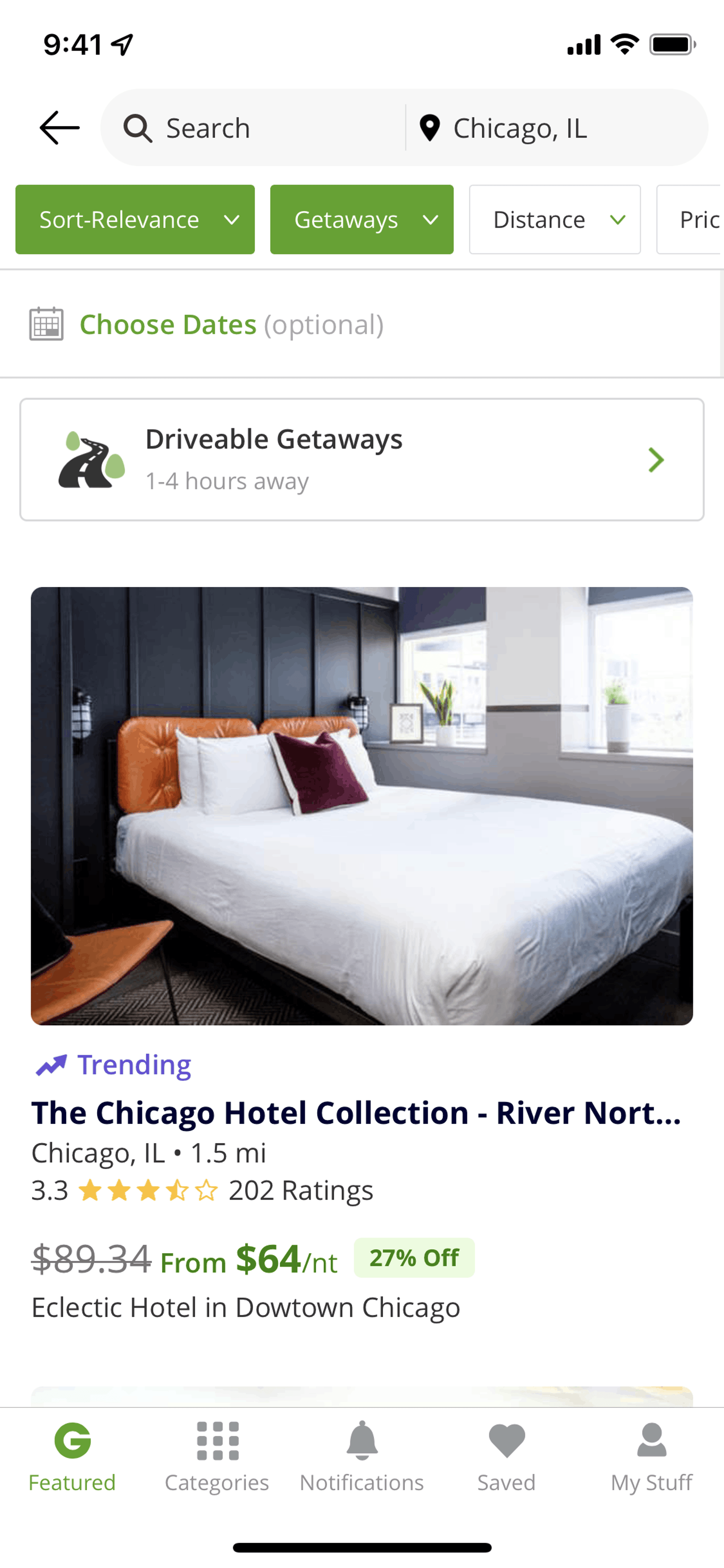 Groupon iOS Shopping interface screenshot 11