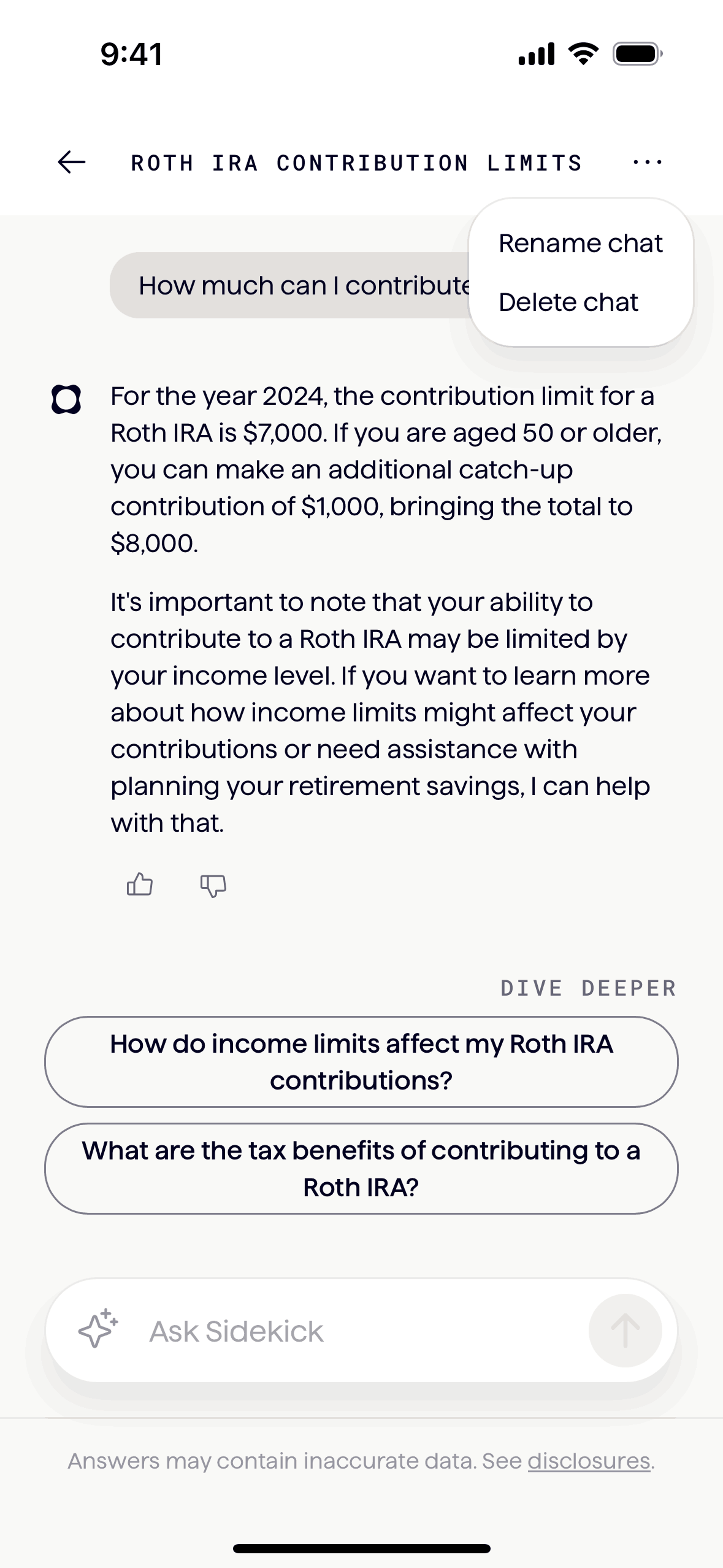 Origin iOS Finance interface screenshot 23