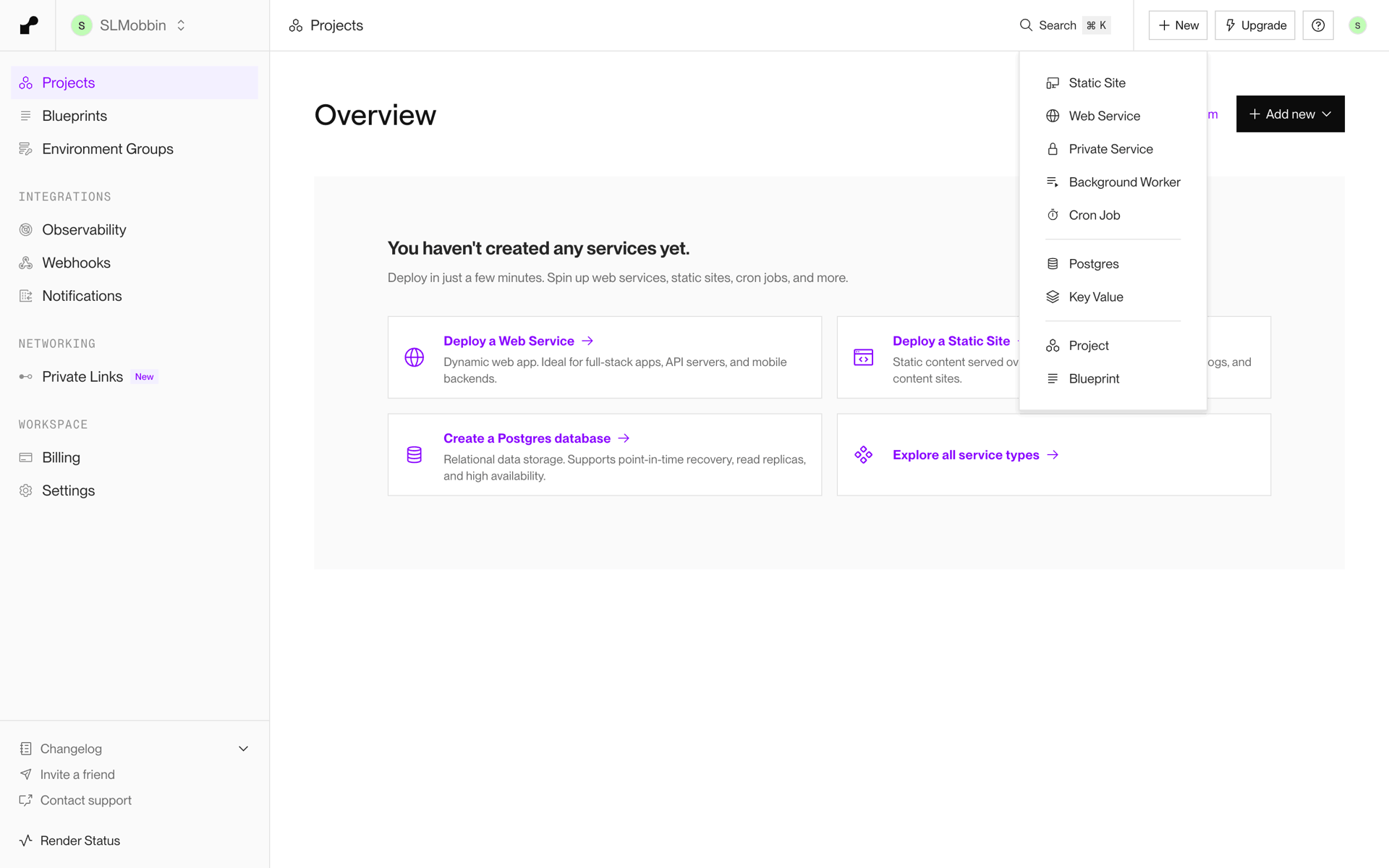 Render Web Developer Tools interface screenshot 11