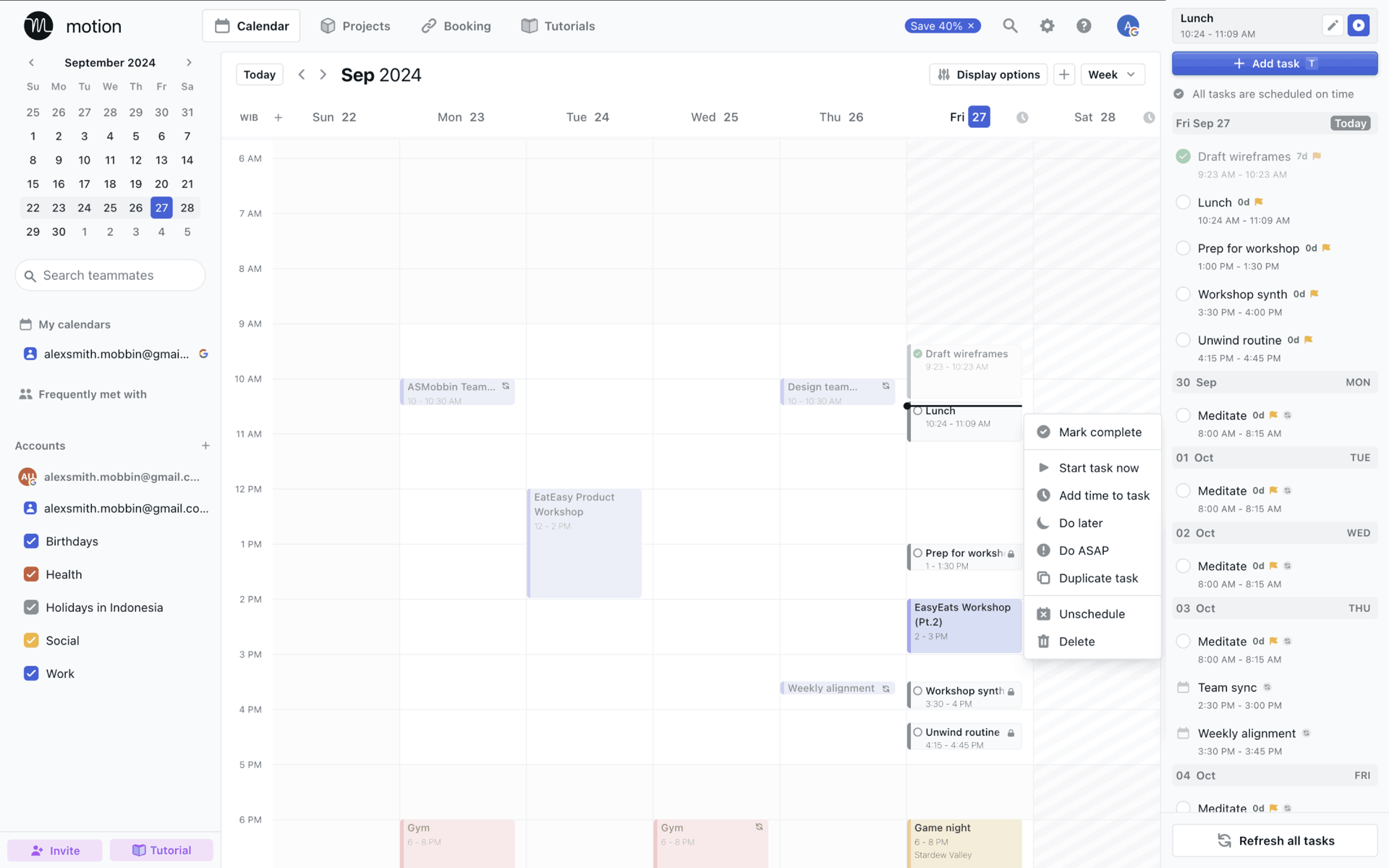 Motion Web AI interface screenshot 5