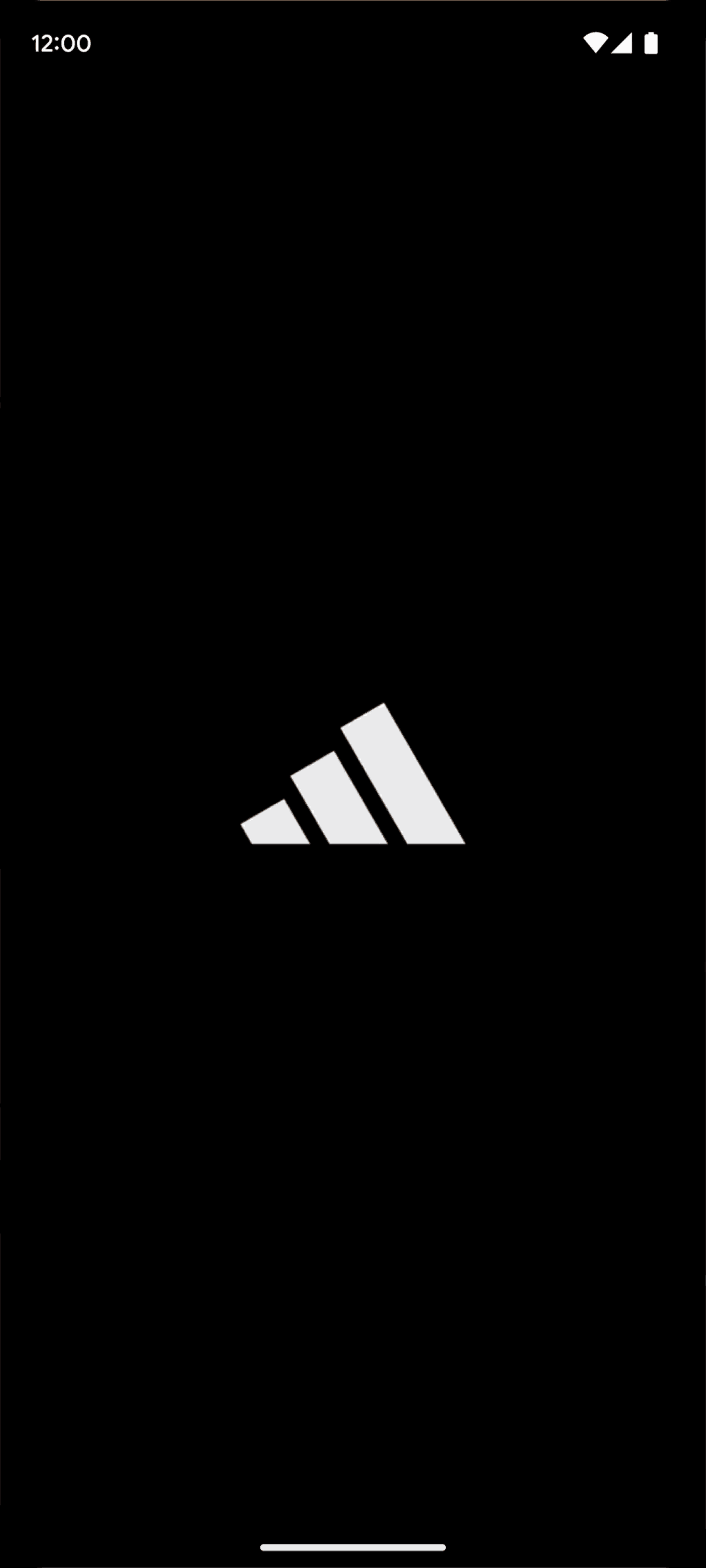adidas Android Shopping interface screenshot 1