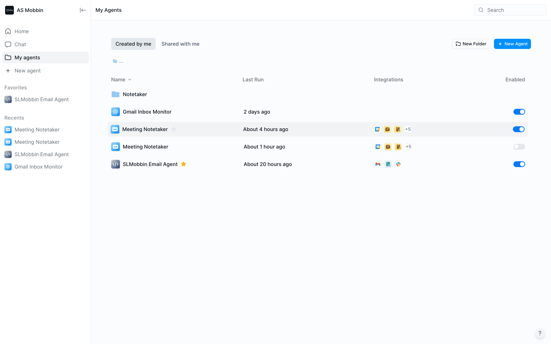 Lindy Web AI interface screenshot 4