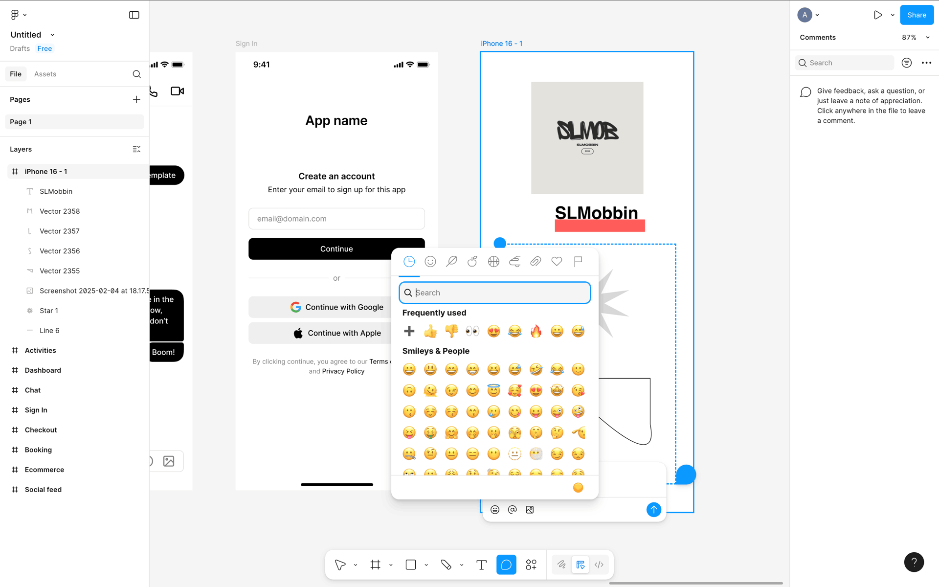 Figma Web Collaboration interface screenshot 20