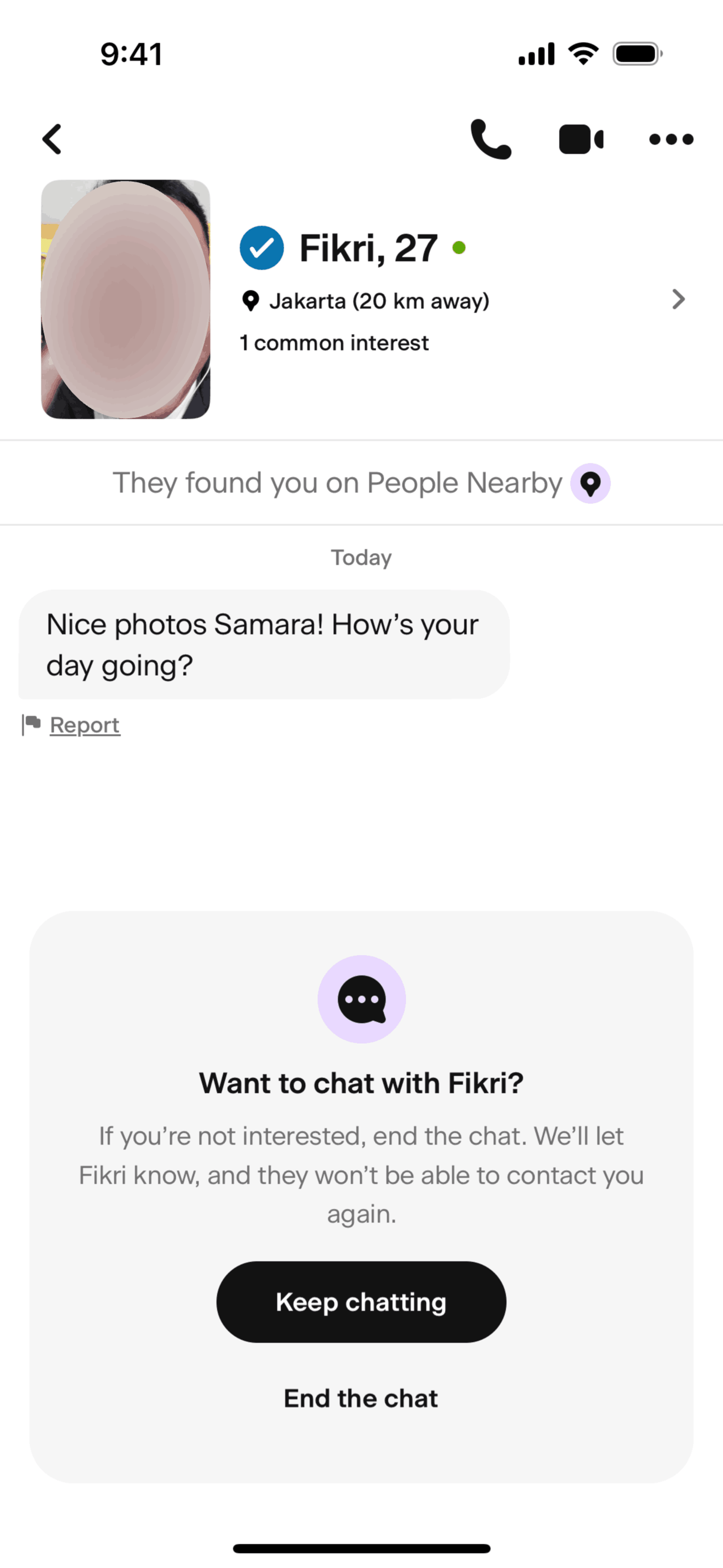 Badoo iOS Lifestyle interface screenshot 13