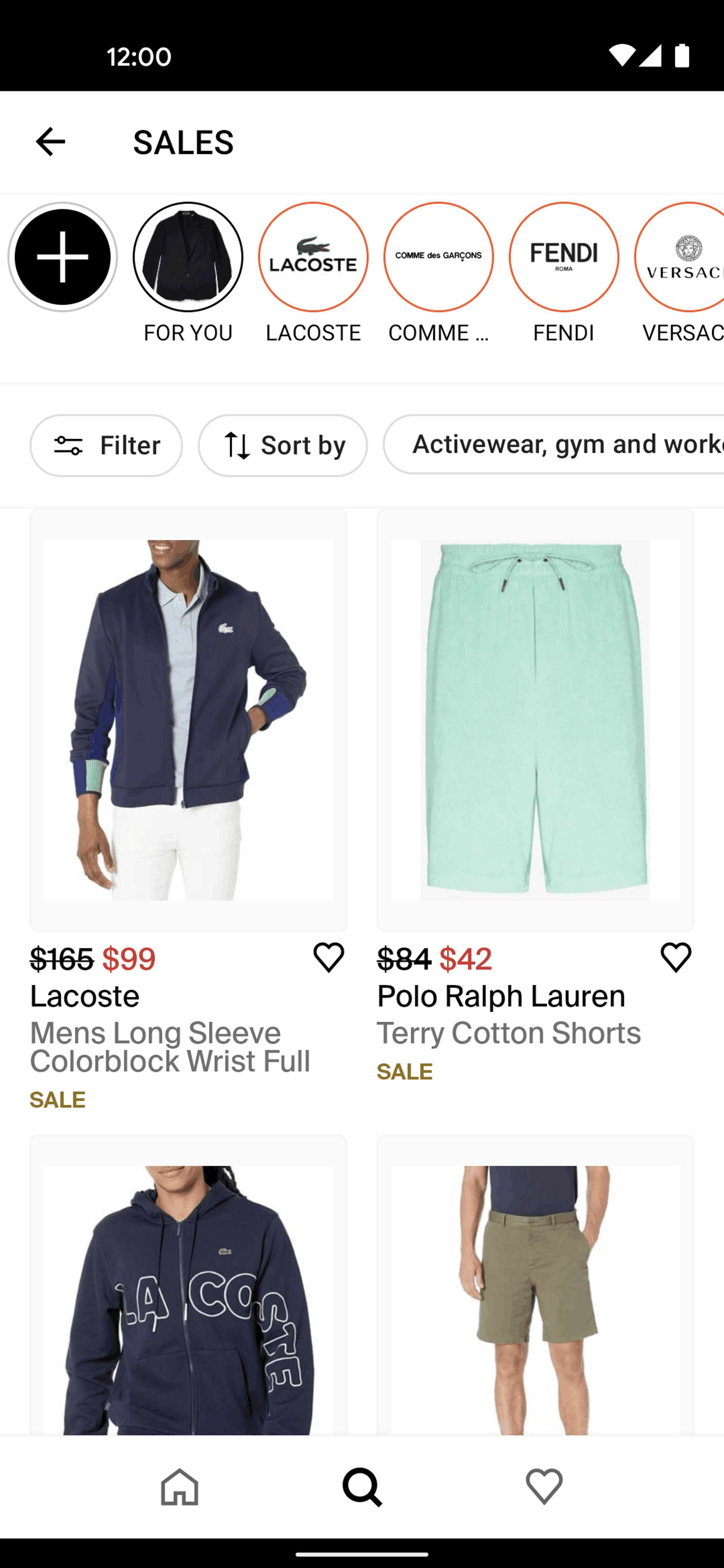 Lyst Android Shopping interface screenshot 23