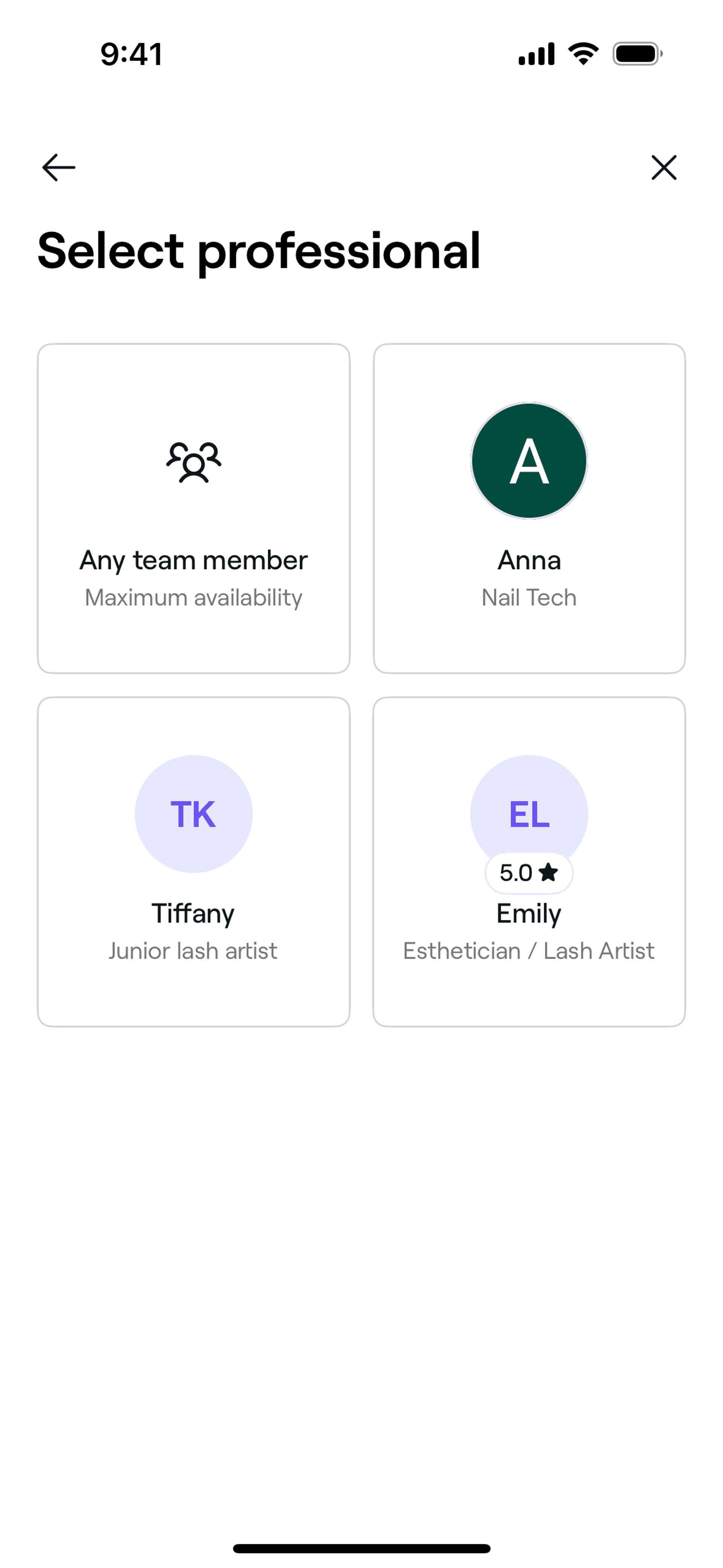 Fresha iOS Lifestyle interface screenshot 22