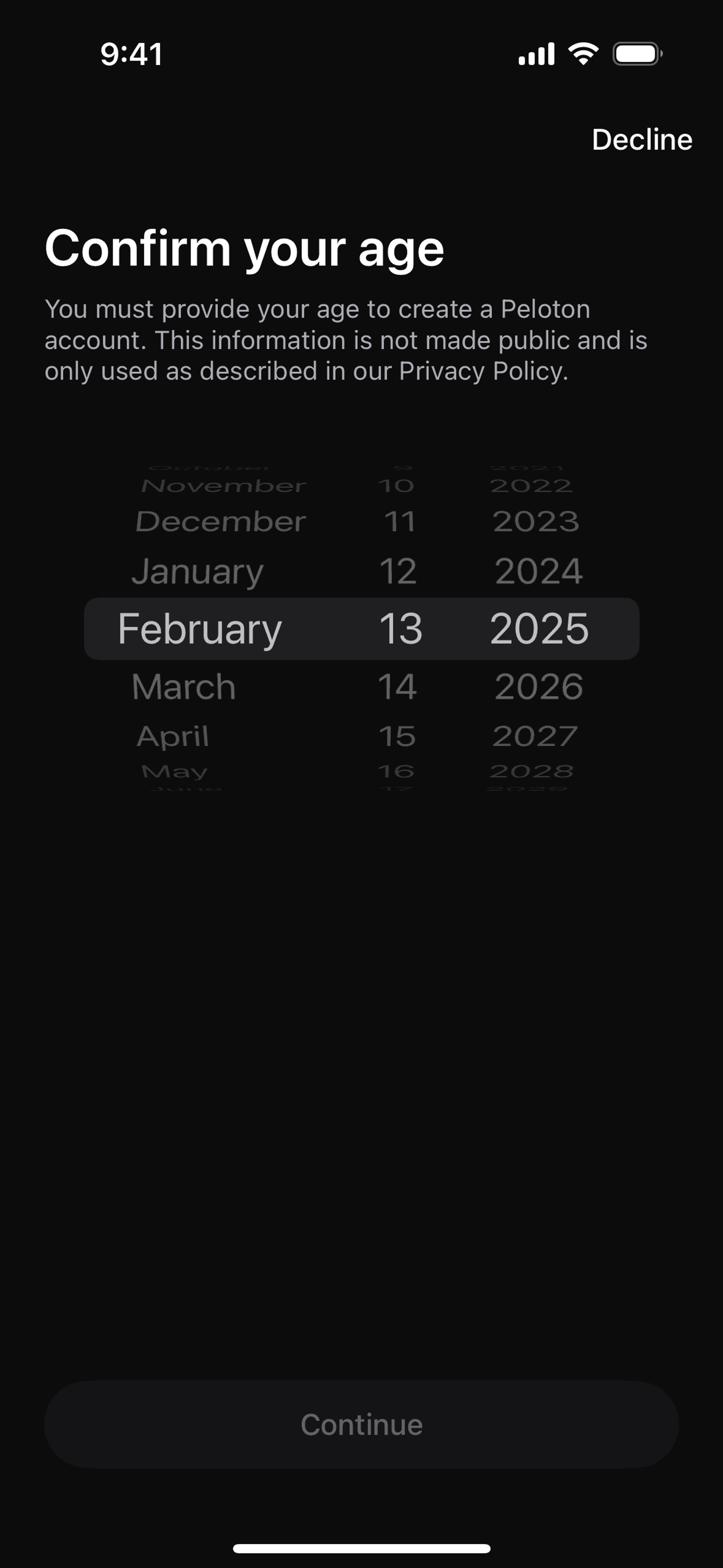 Peloton Strength+ iOS Health & Fitness interface screenshot 8