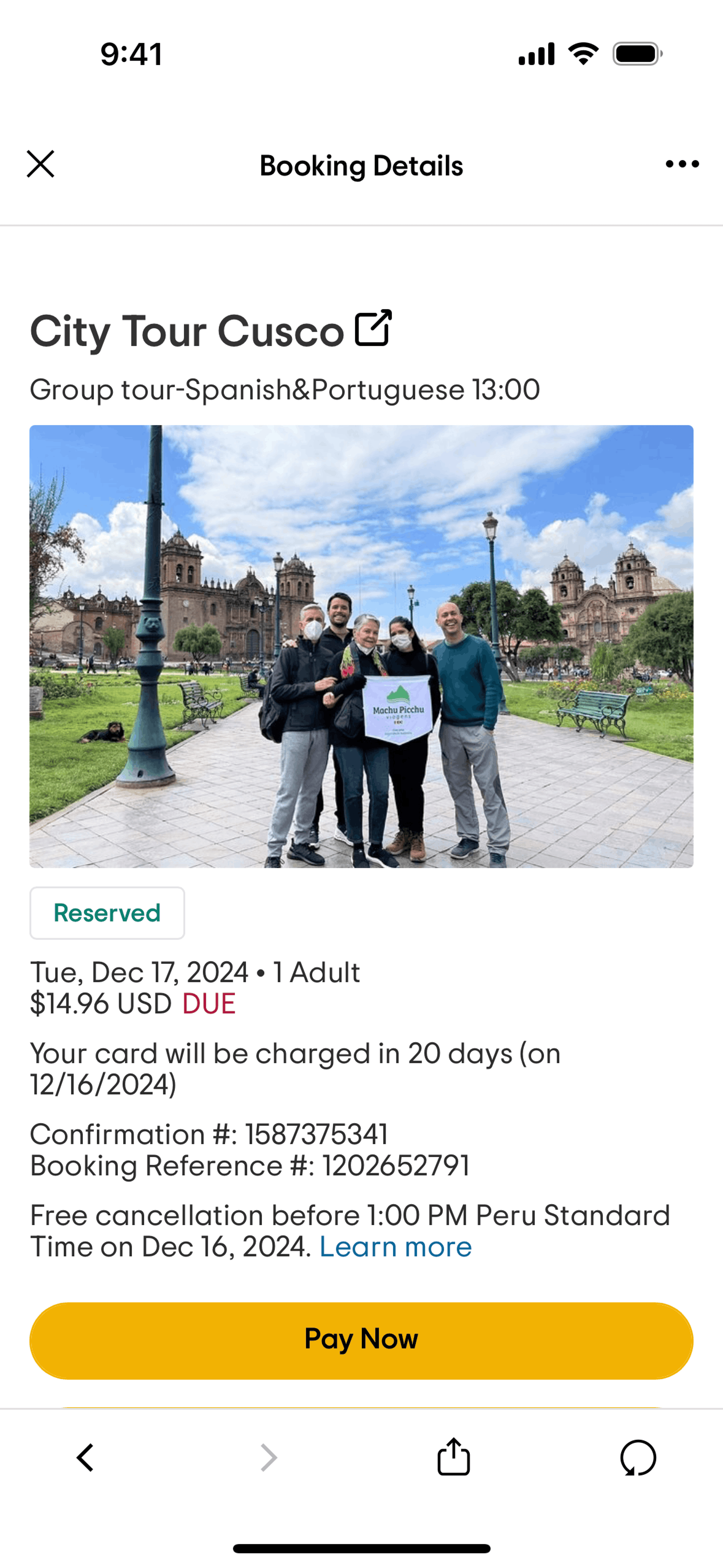 Tripadvisor iOS Travel & Transportation interface screenshot 17