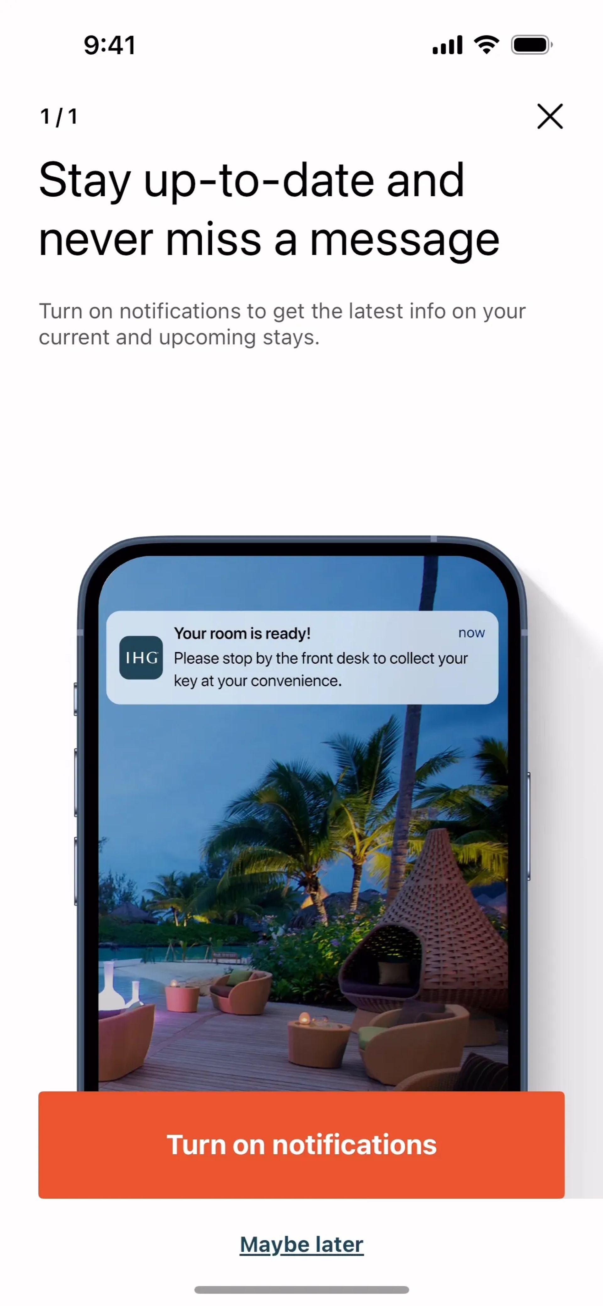 IHG Hotels & Rewards iOS Travel & Transportation interface screenshot 22