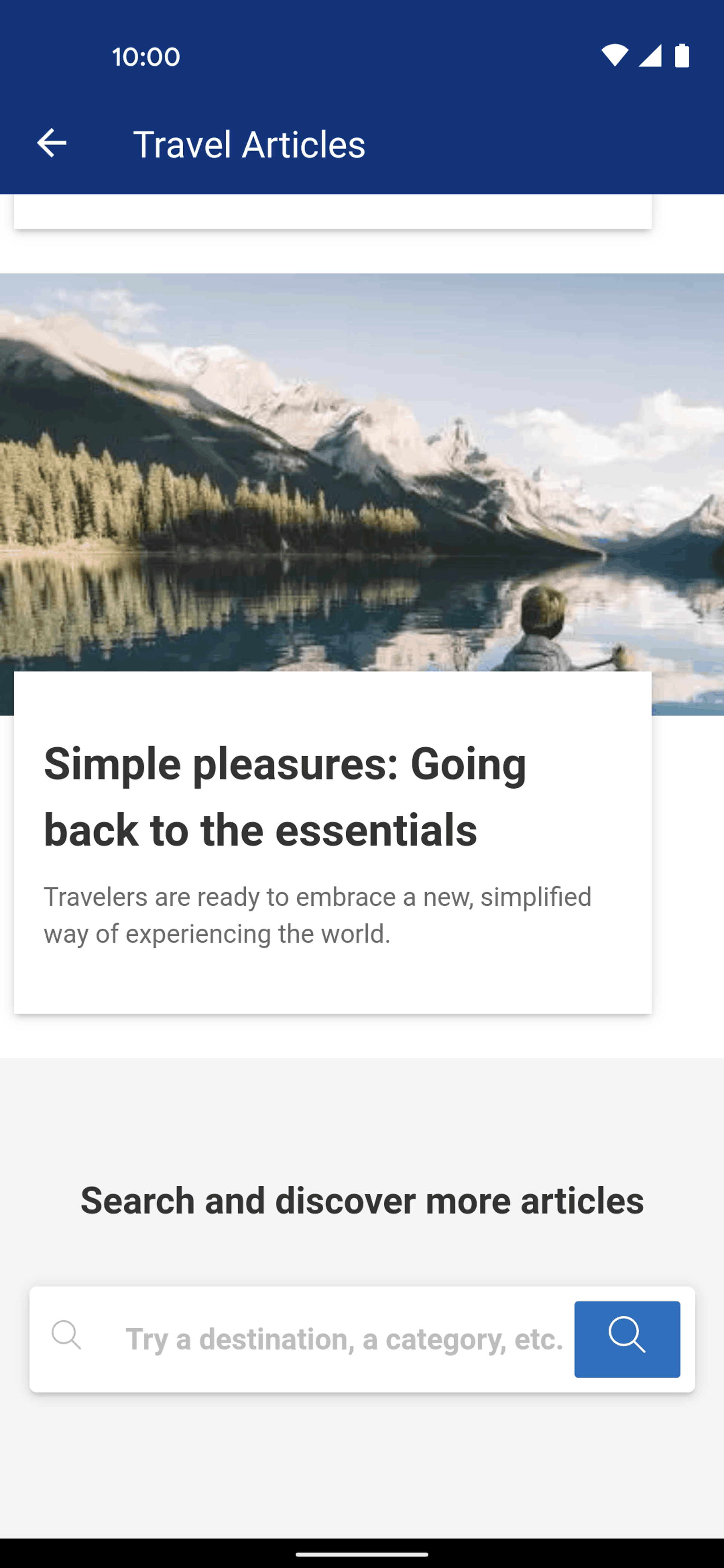 Booking.com Android Travel & Transportation interface screenshot 20