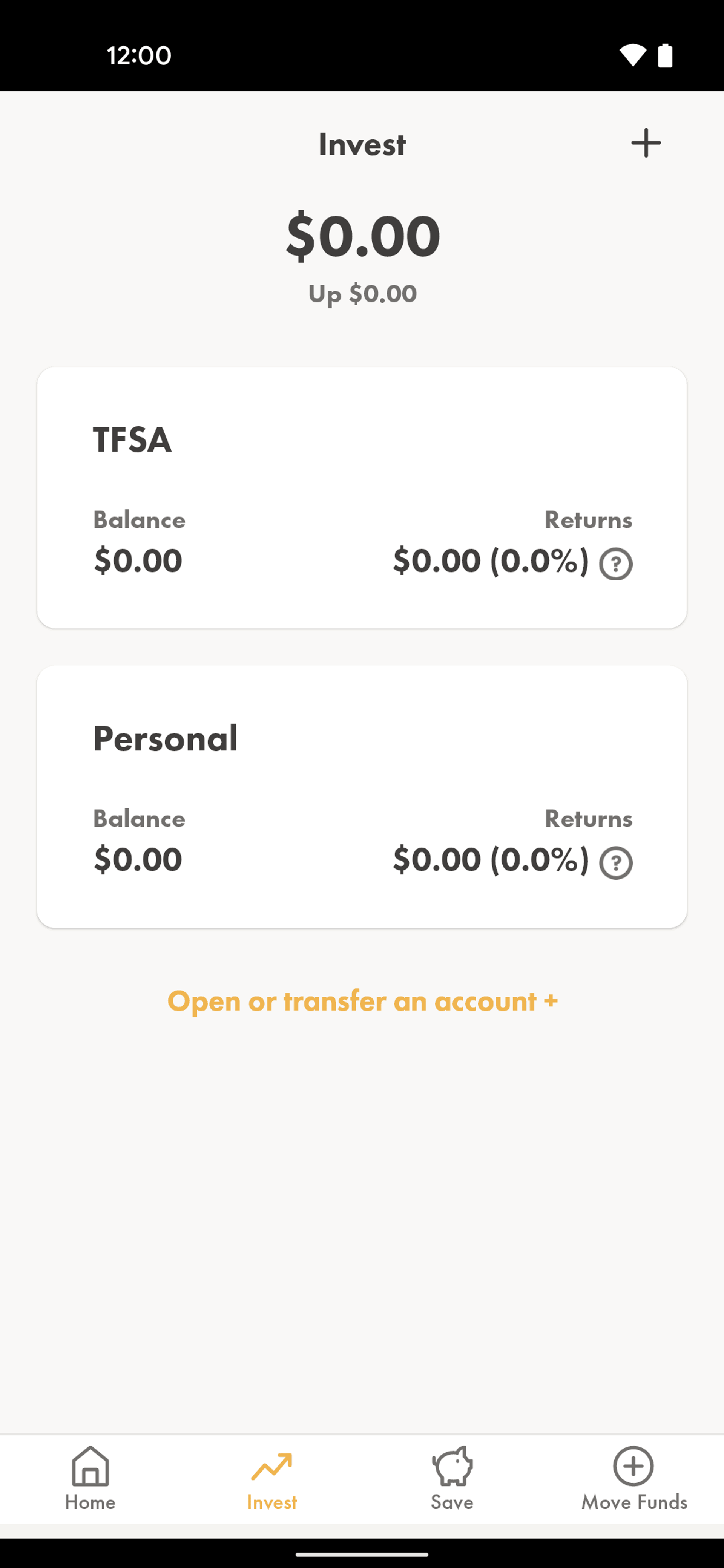 Wealthsimple Invest Android Finance interface screenshot 5