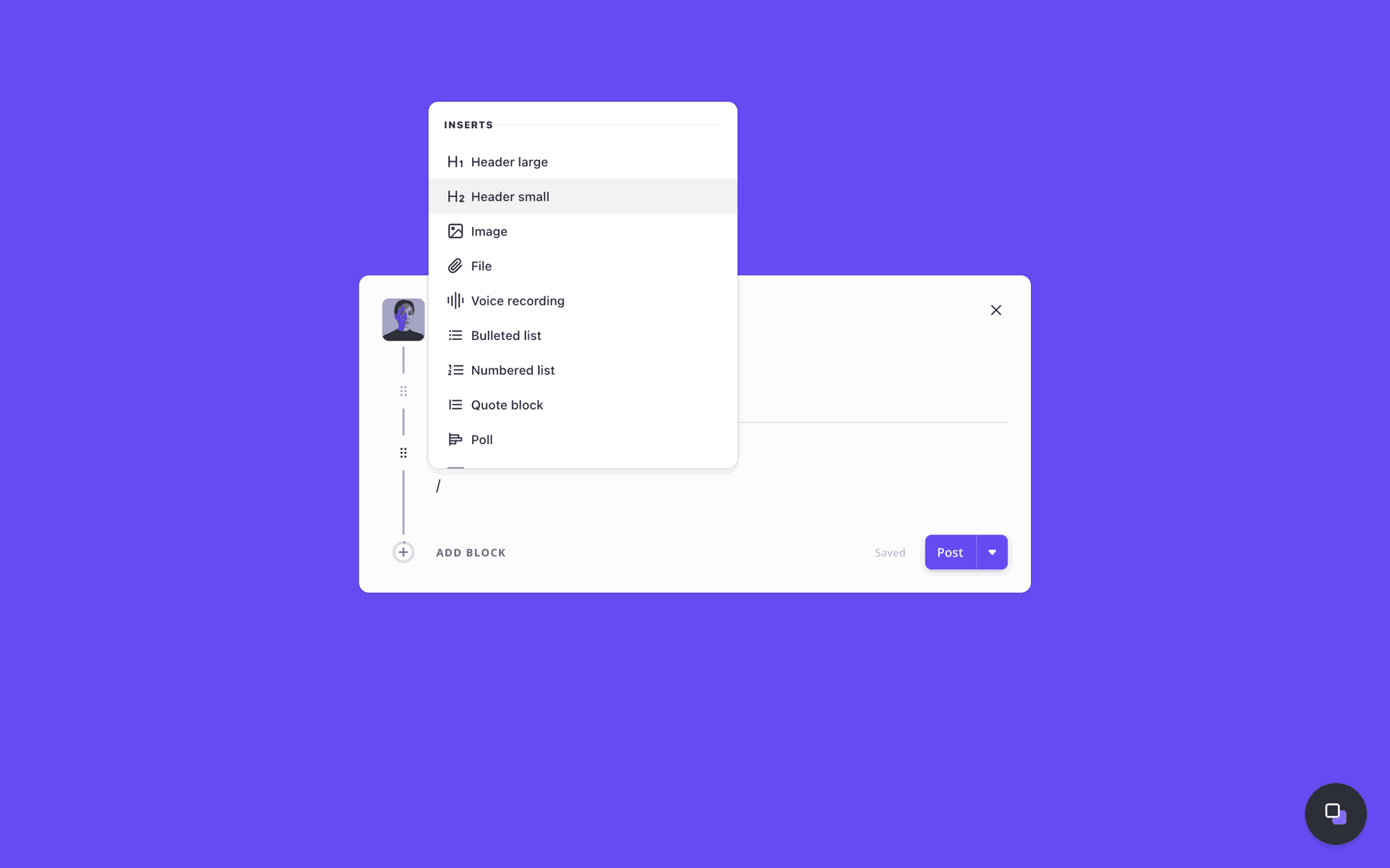 Threads Web Business interface screenshot 12