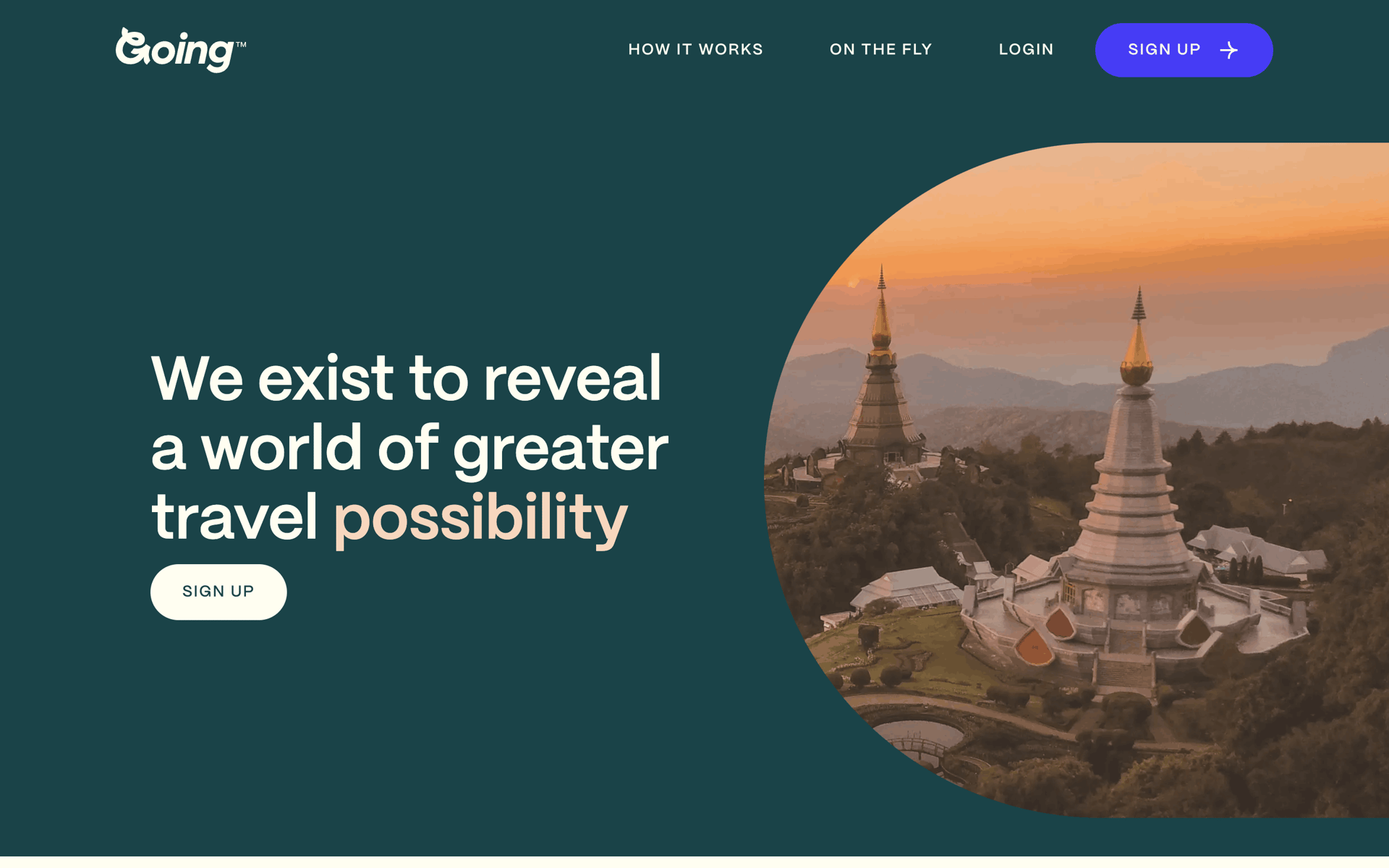 Going Web Travel & Transportation interface screenshot 18
