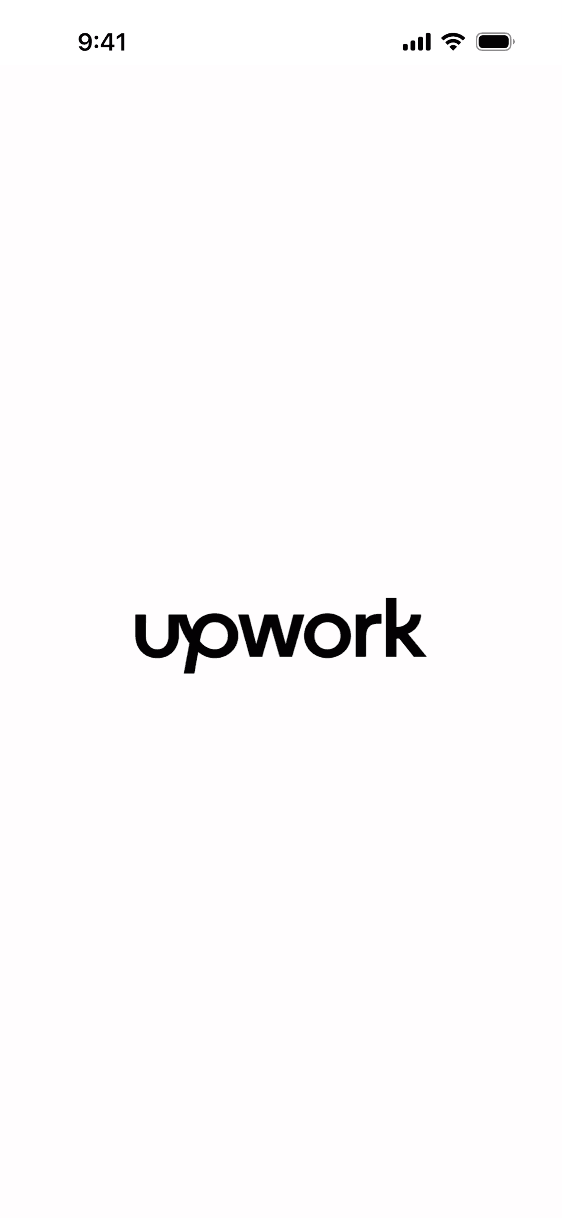 Upwork iOS Business interface screenshot 1