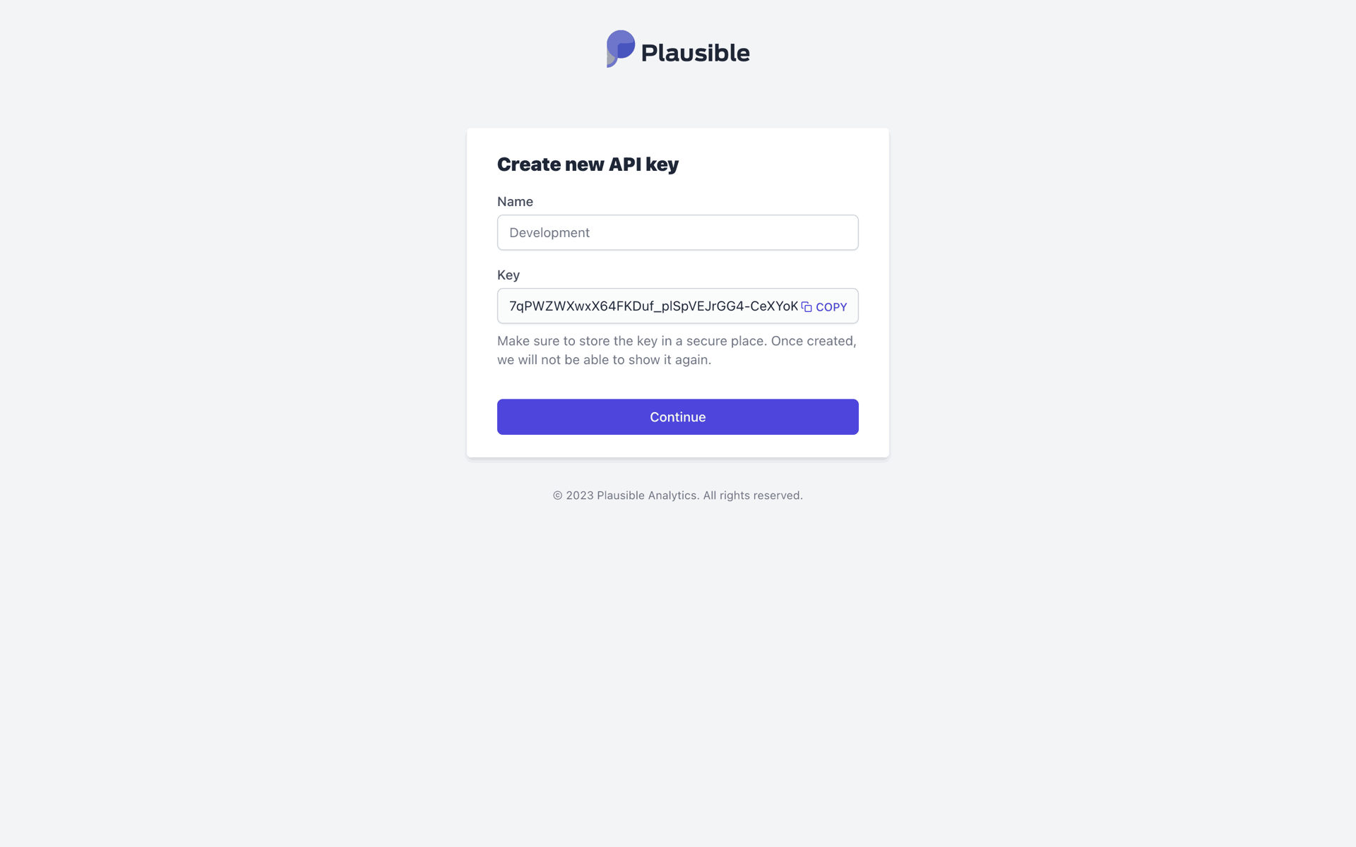 Plausible Analytics Web Business interface screenshot 23