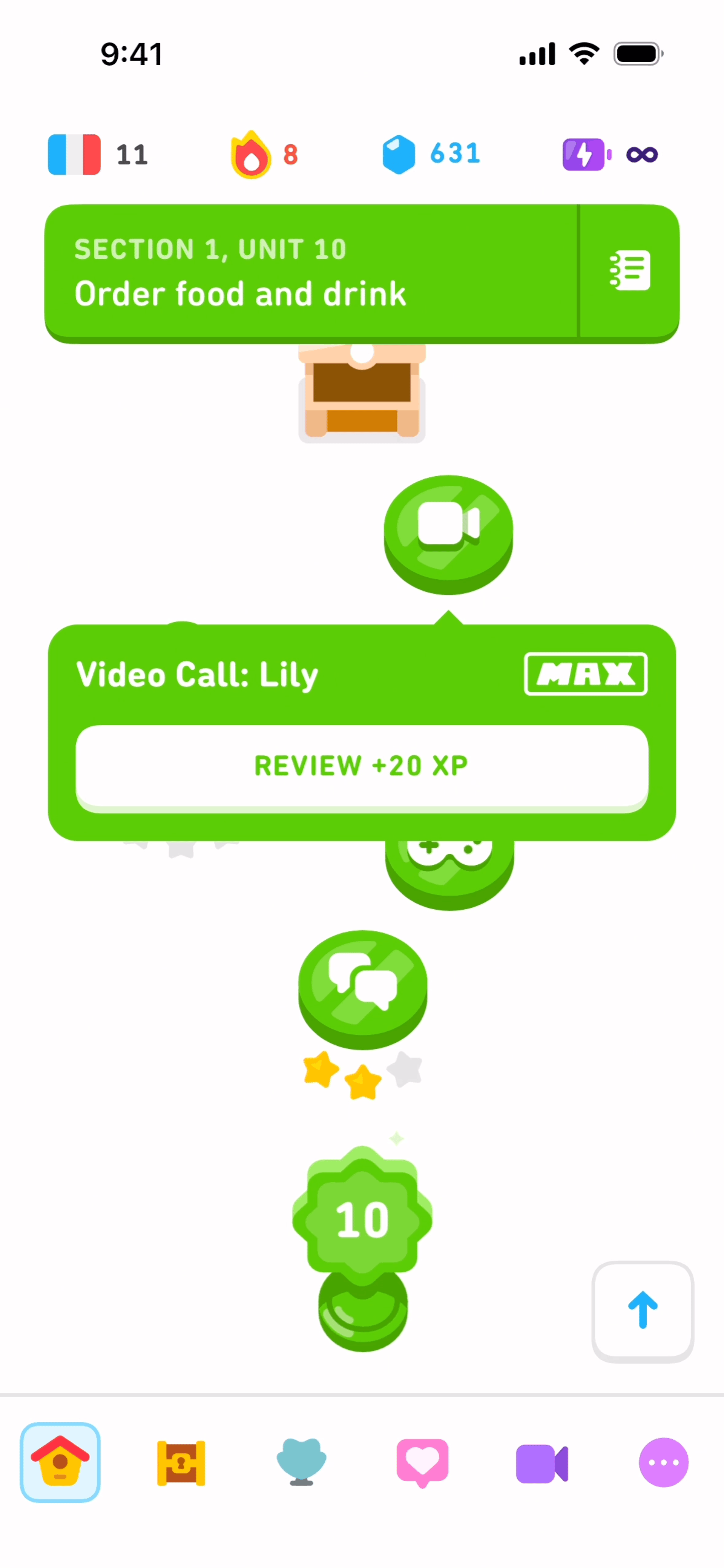 Duolingo iOS Education interface screenshot 23