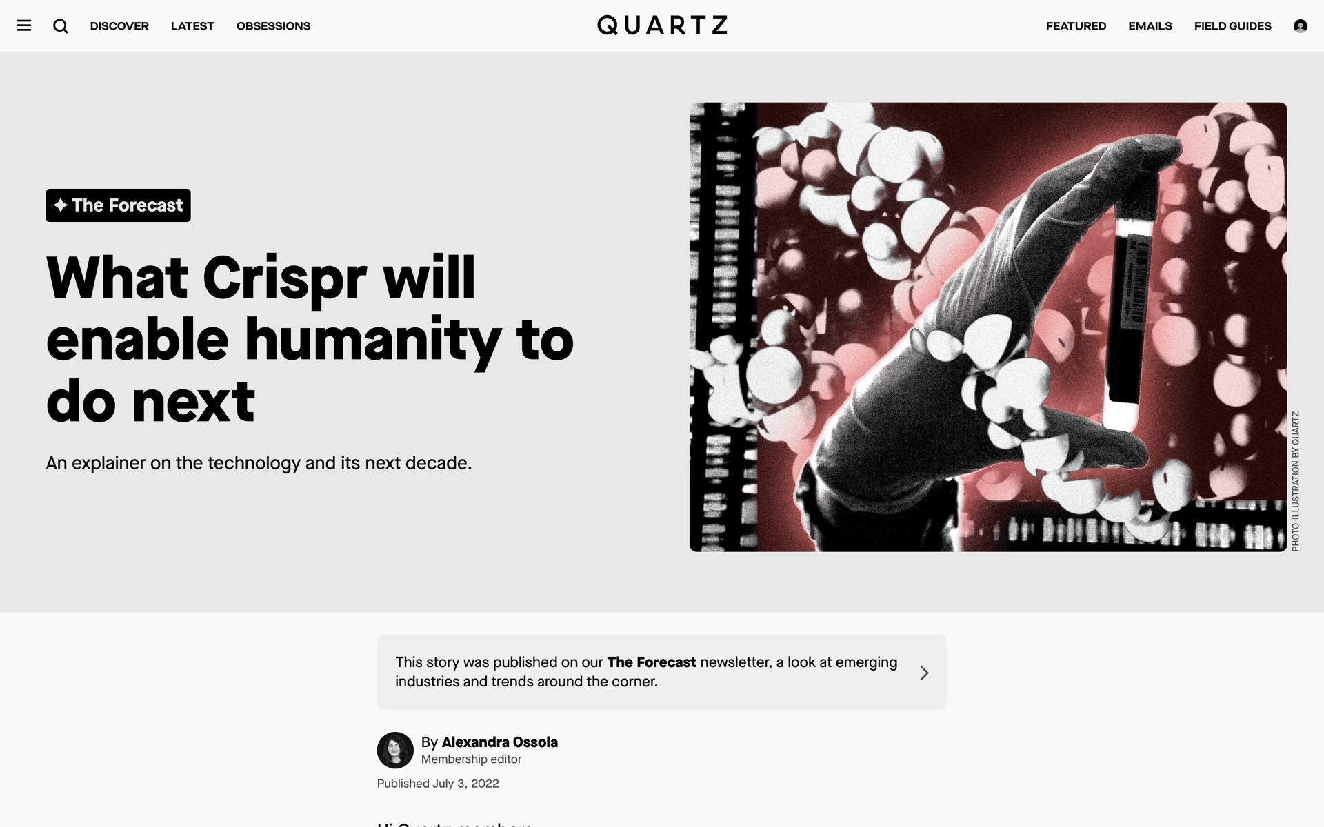 Quartz Web News interface screenshot 13