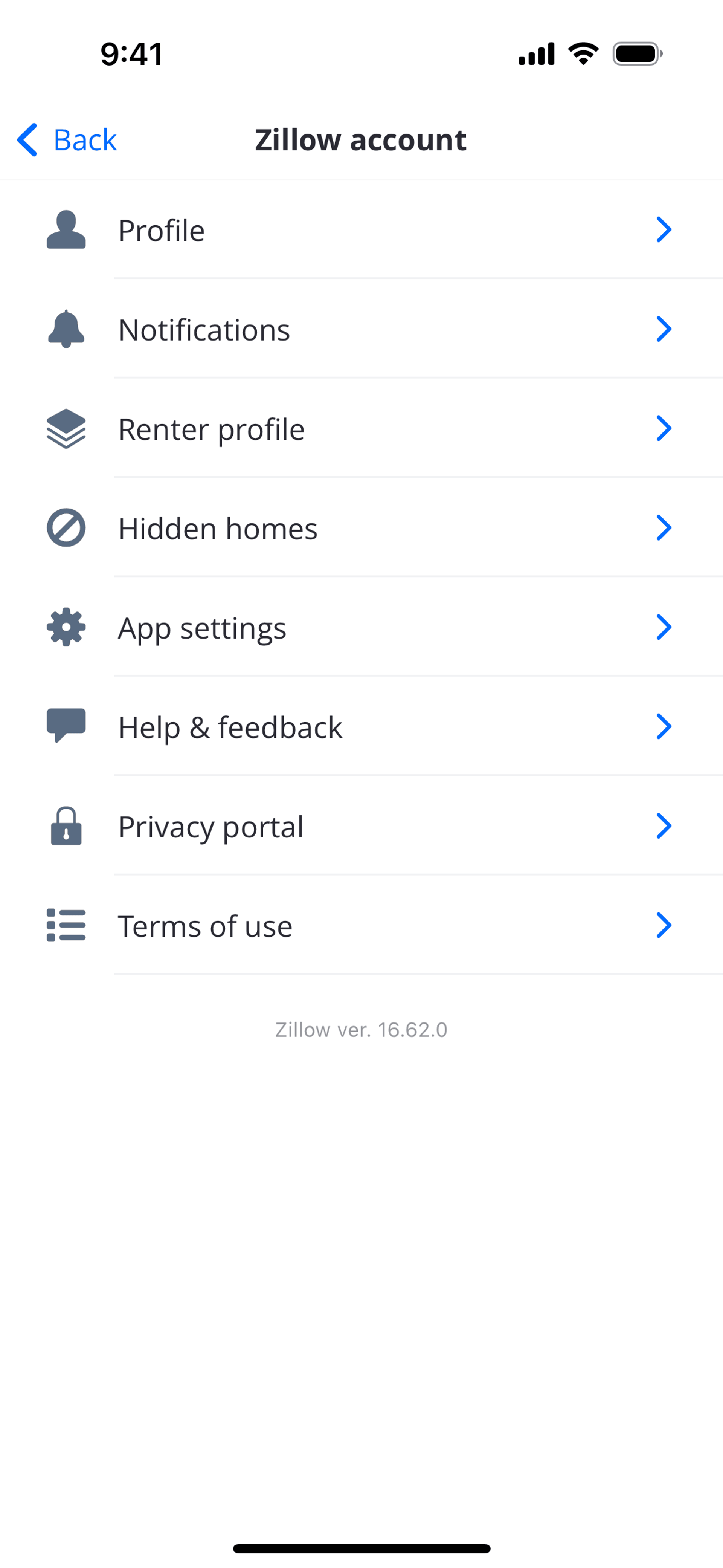 Zillow iOS Real Estate interface screenshot 14