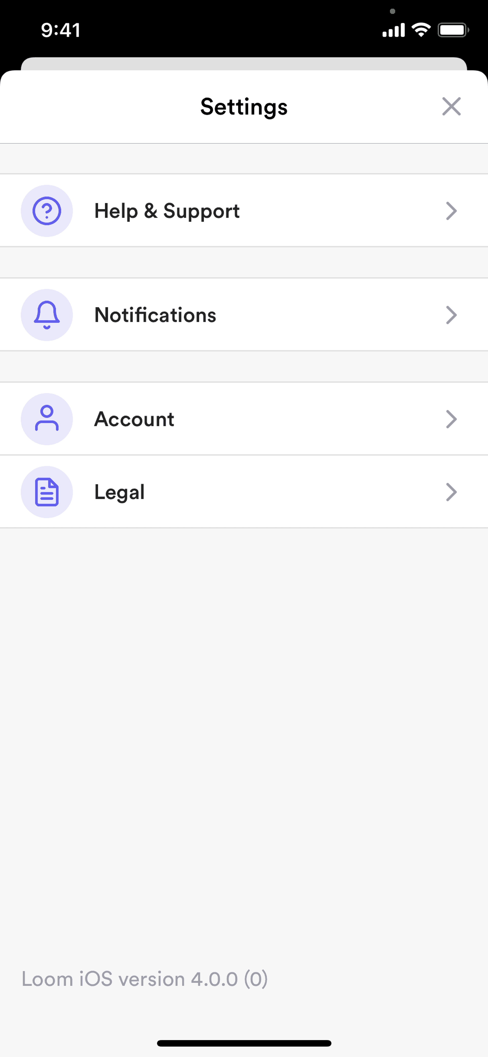 Loom iOS Photo & Video interface screenshot 20
