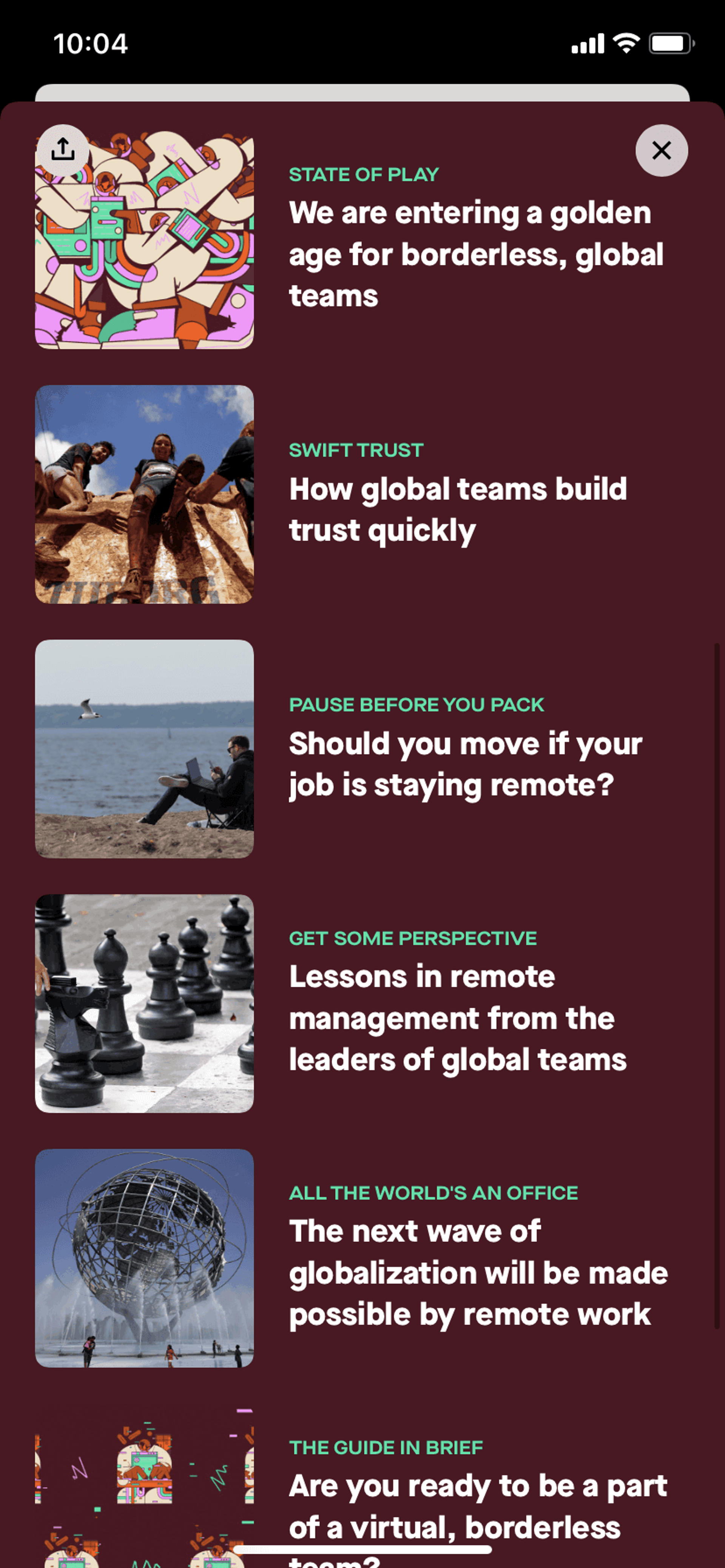Quartz iOS News interface screenshot 21