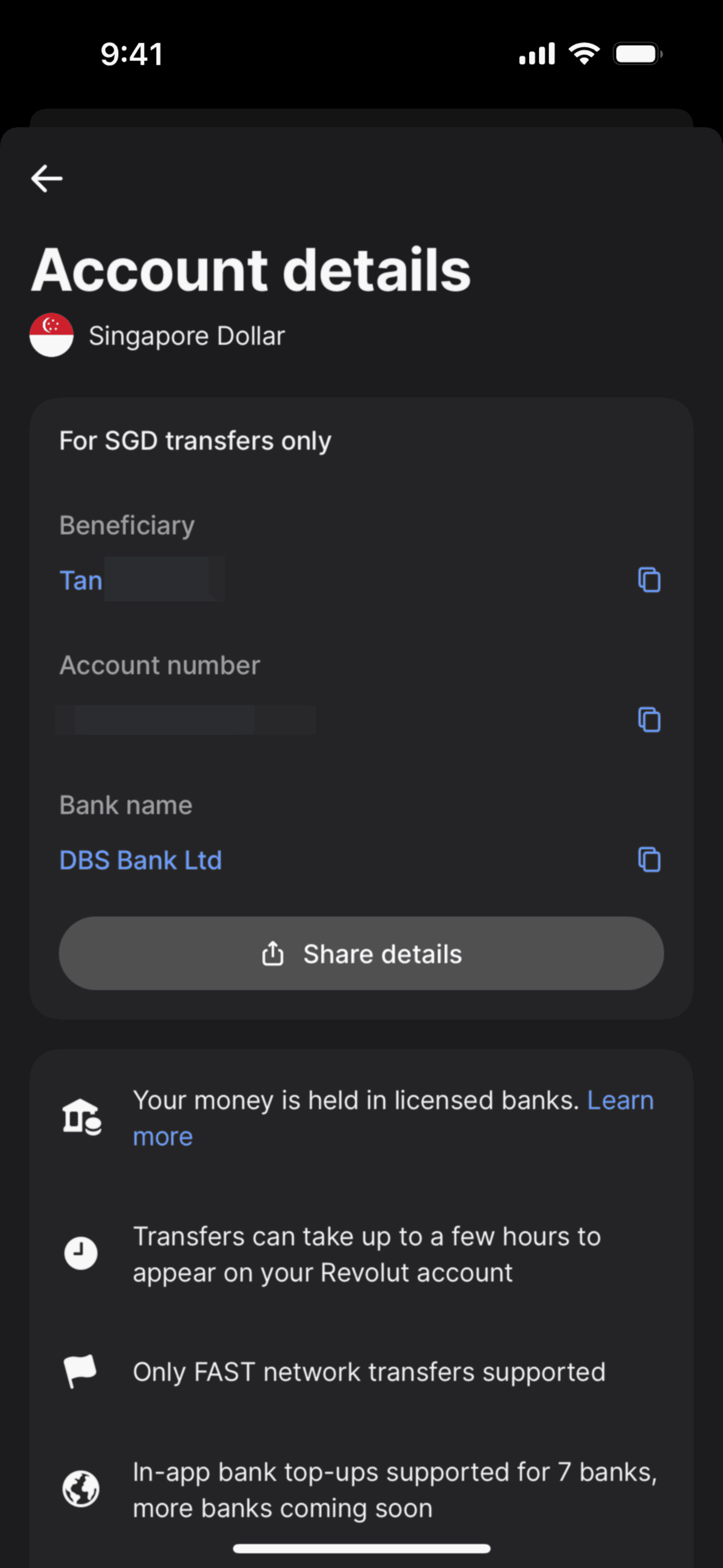 Revolut iOS Finance interface screenshot 18