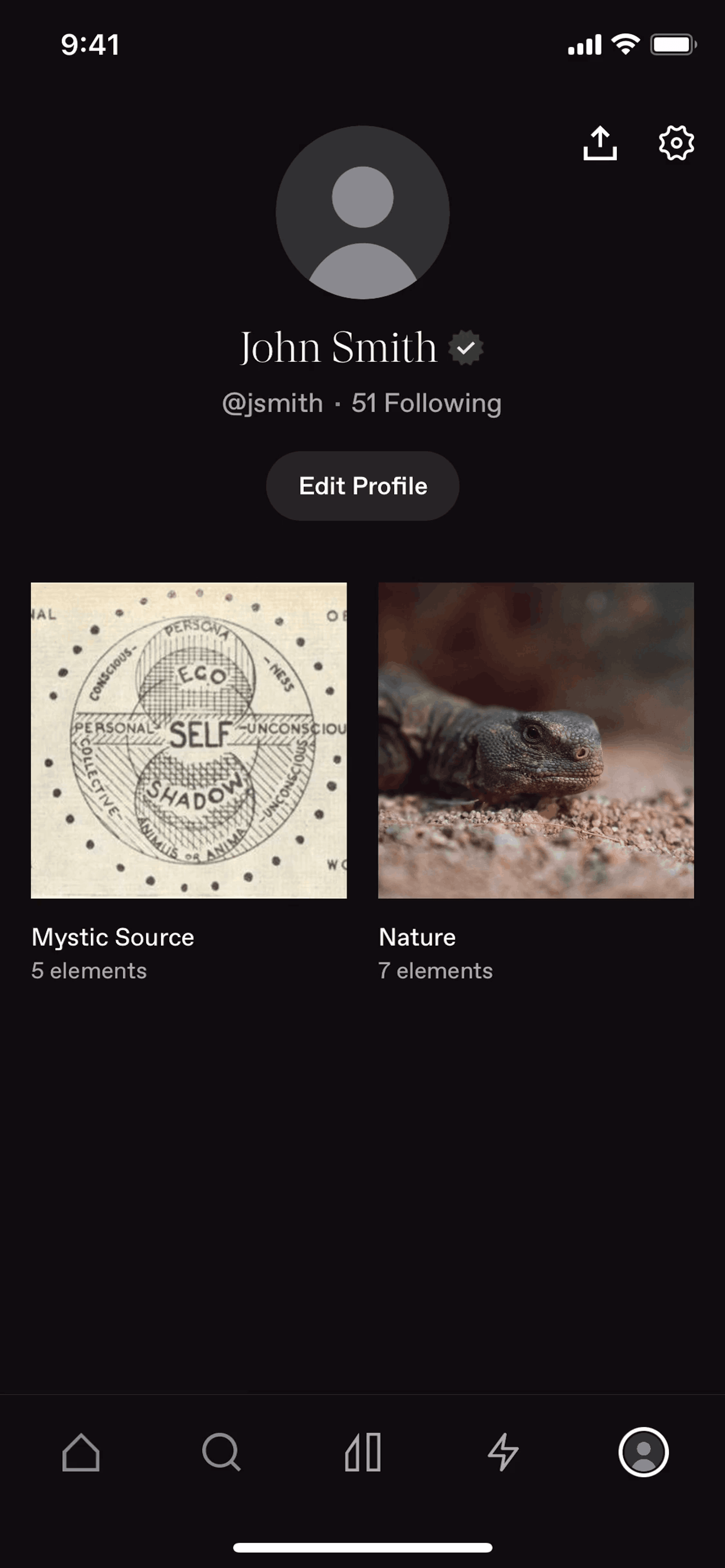 Cosmos iOS Photo & Video interface screenshot 12