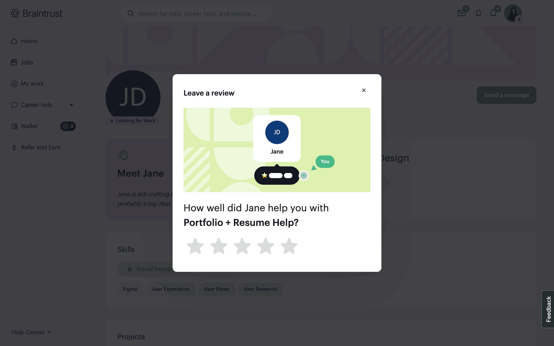 Braintrust Web AI interface screenshot 20