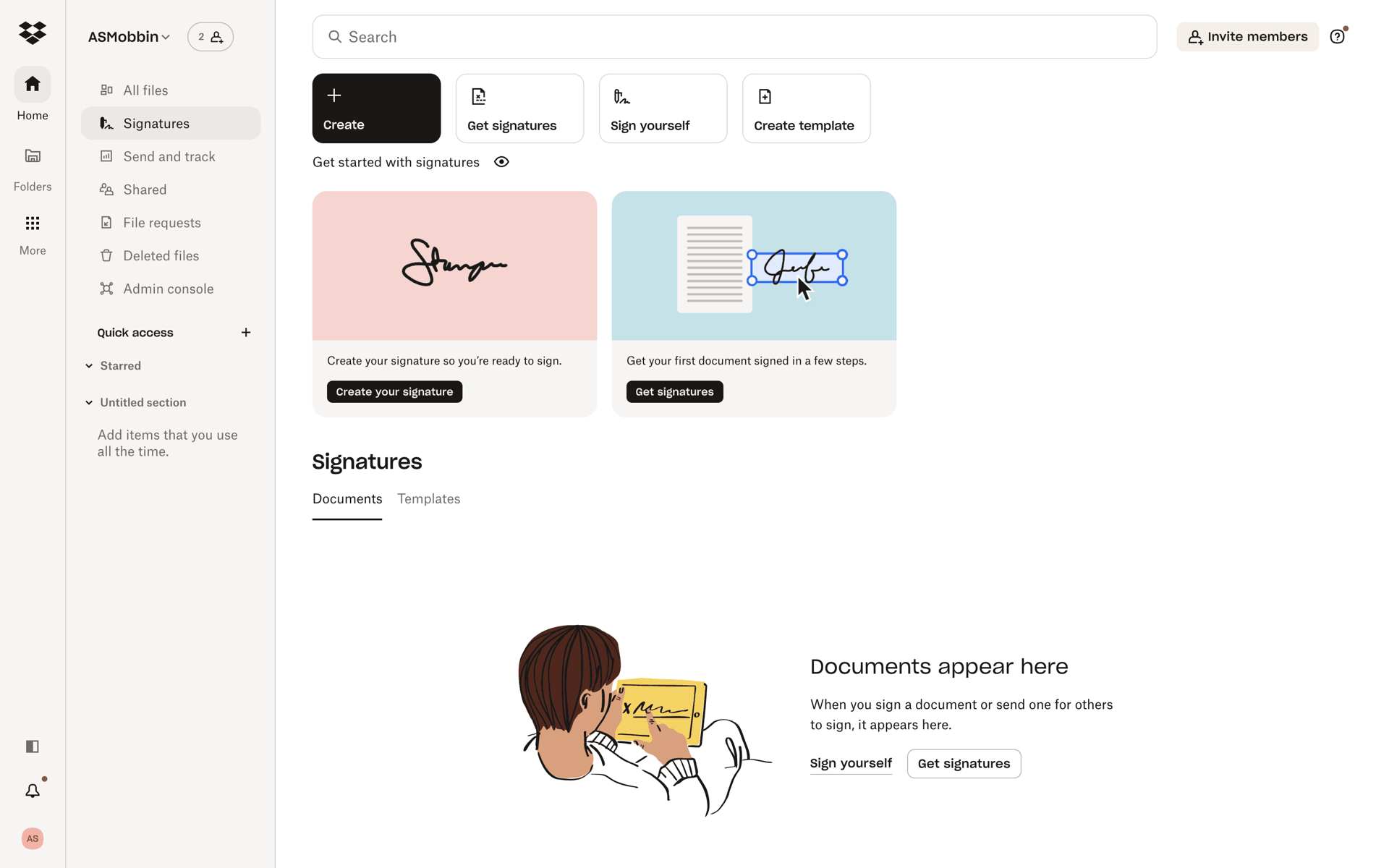 Dropbox Web Productivity interface screenshot 21