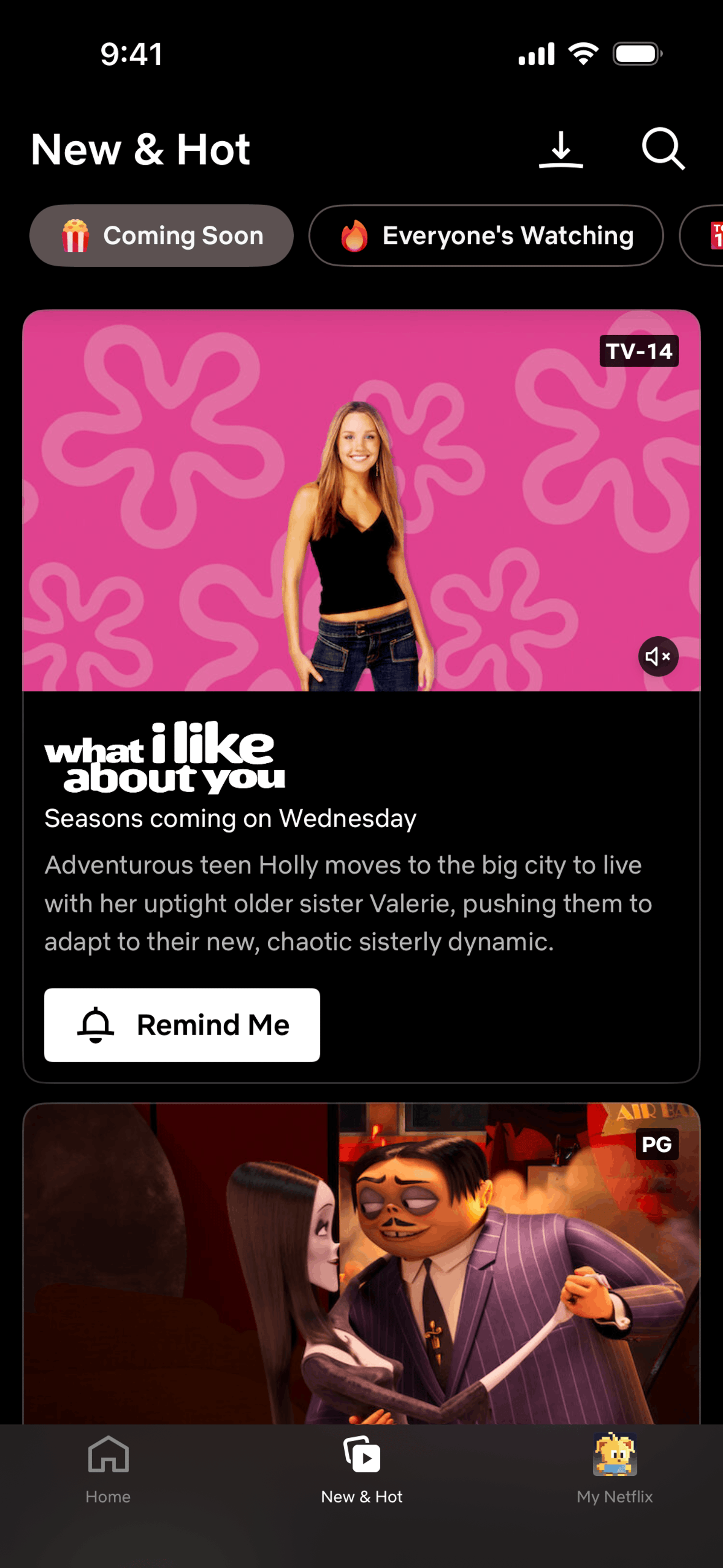 Netflix iOS Entertainment interface screenshot 6