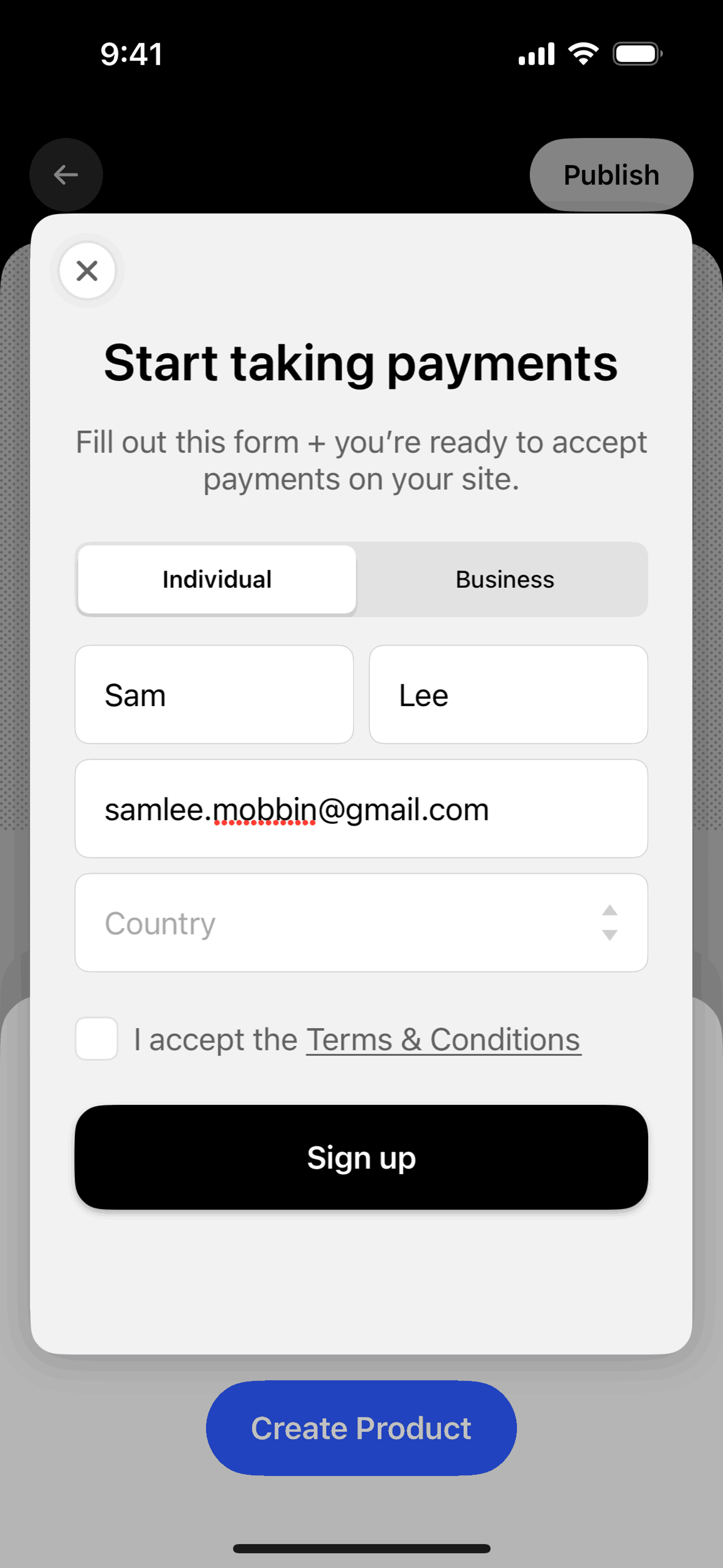 Universe iOS Productivity interface screenshot 6