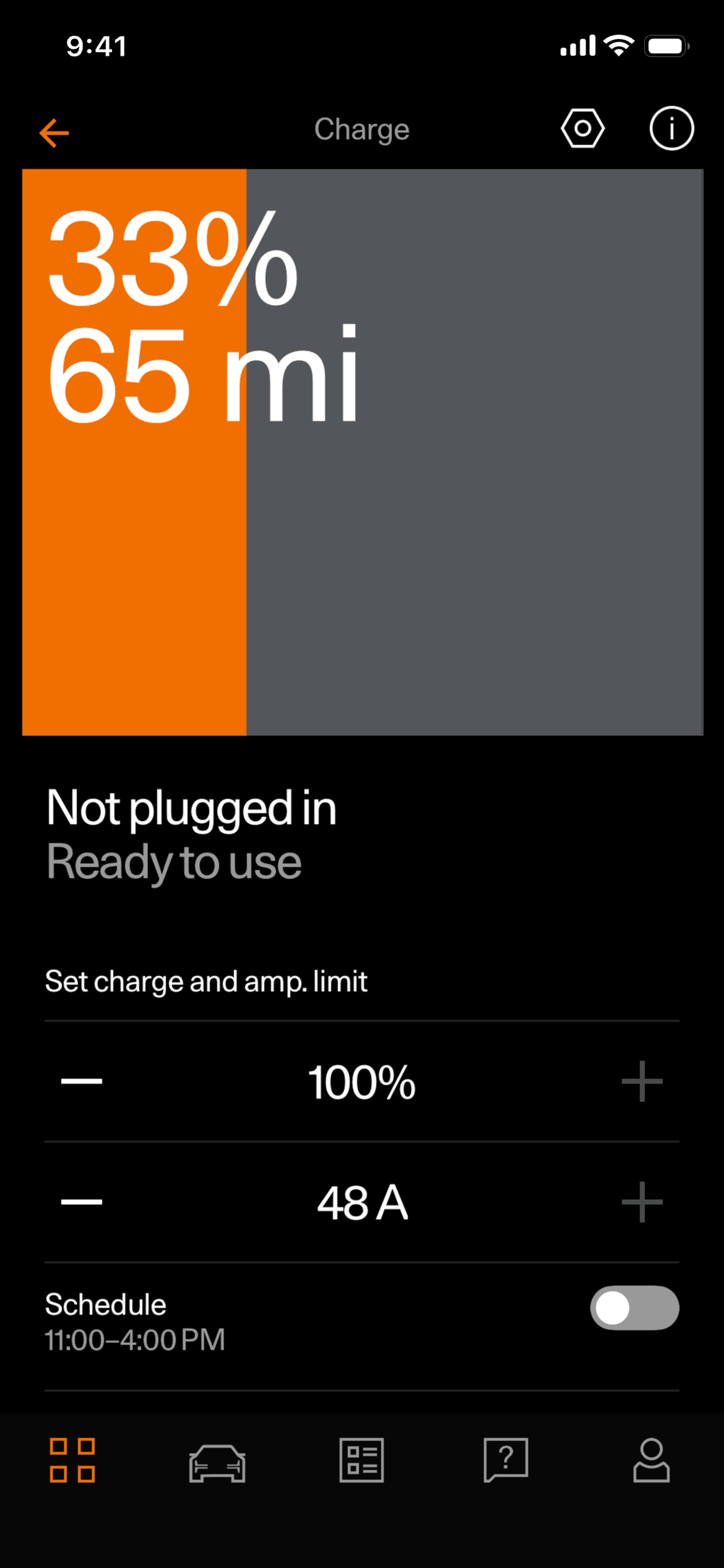 Polestar iOS Lifestyle interface screenshot 17