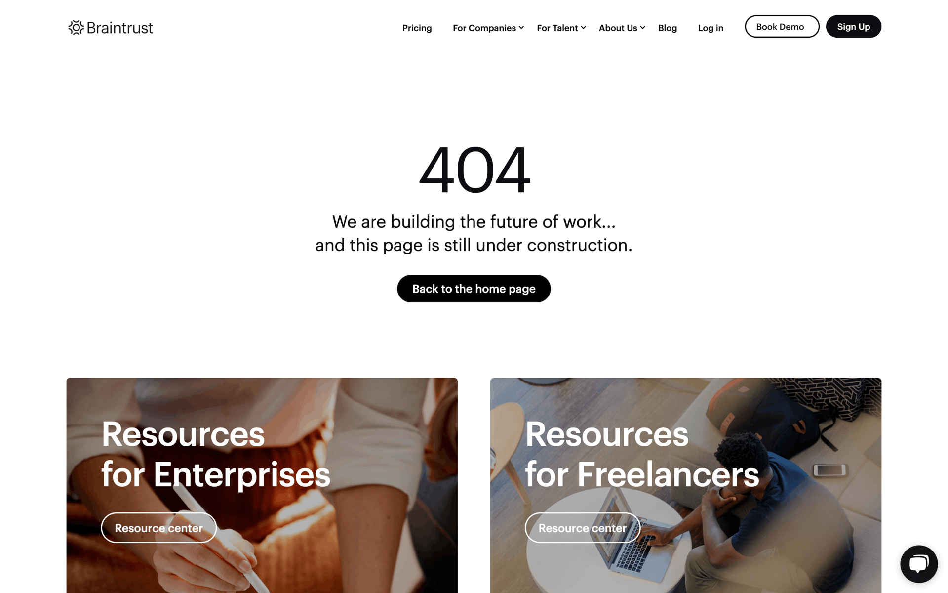 Braintrust Web AI interface screenshot 3