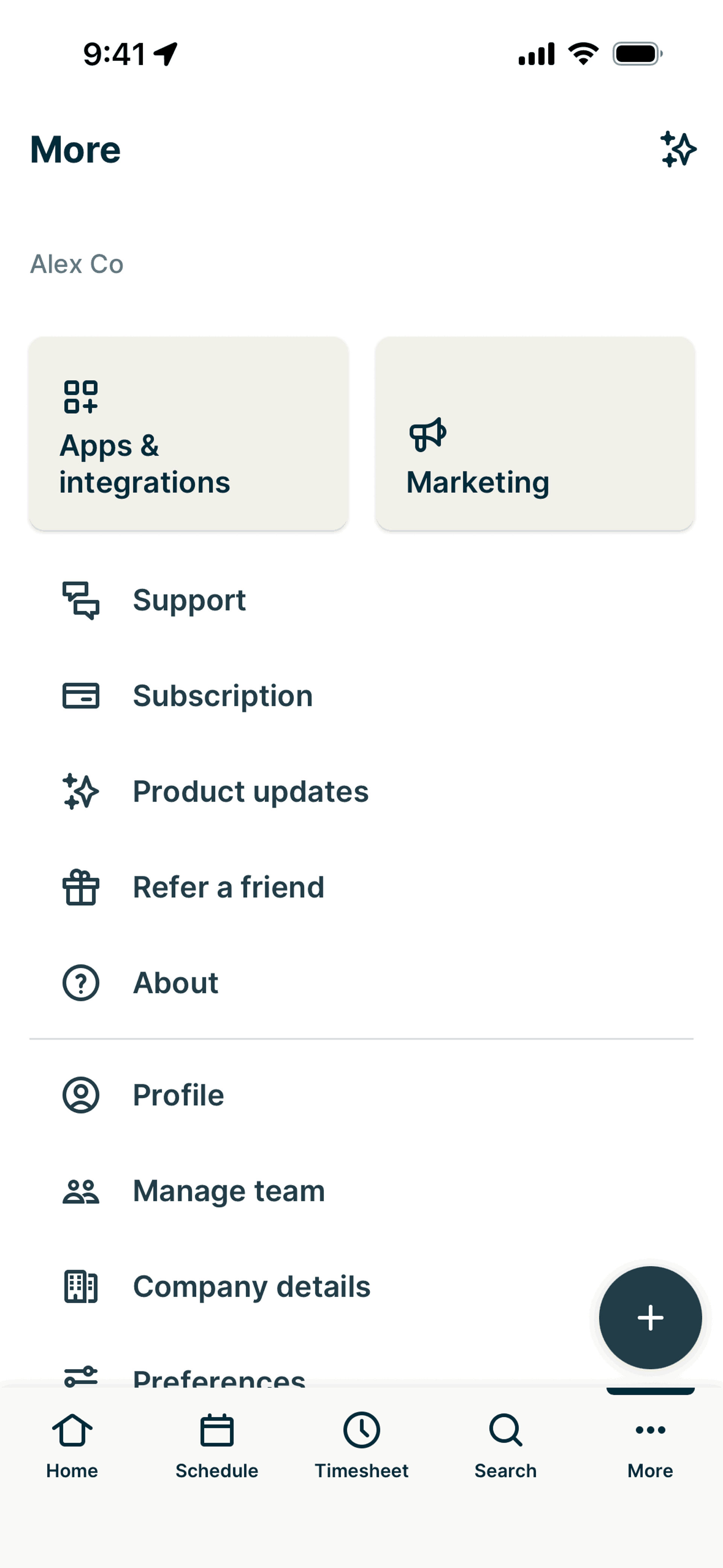 Jobber iOS Business interface screenshot 16