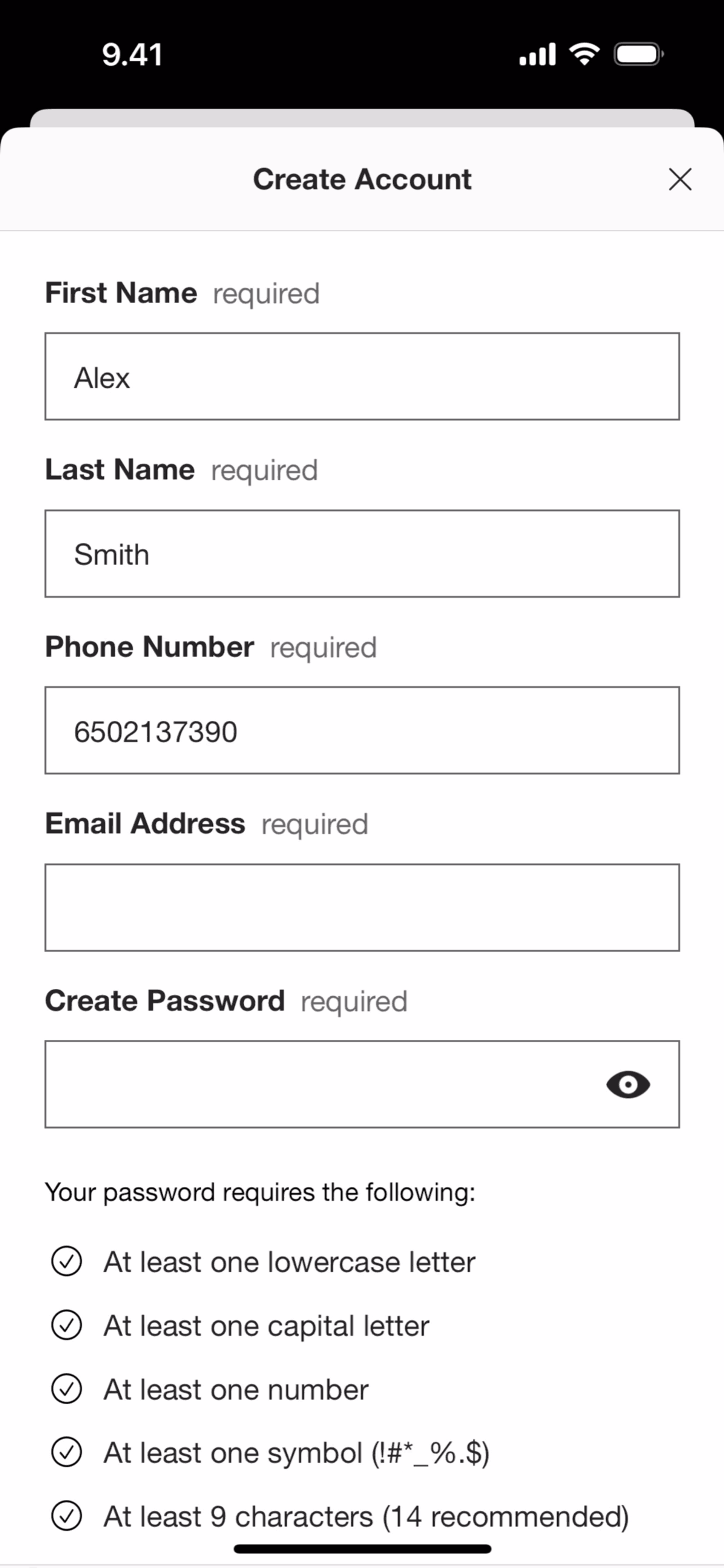 Crate & Barrel iOS Shopping interface screenshot 6