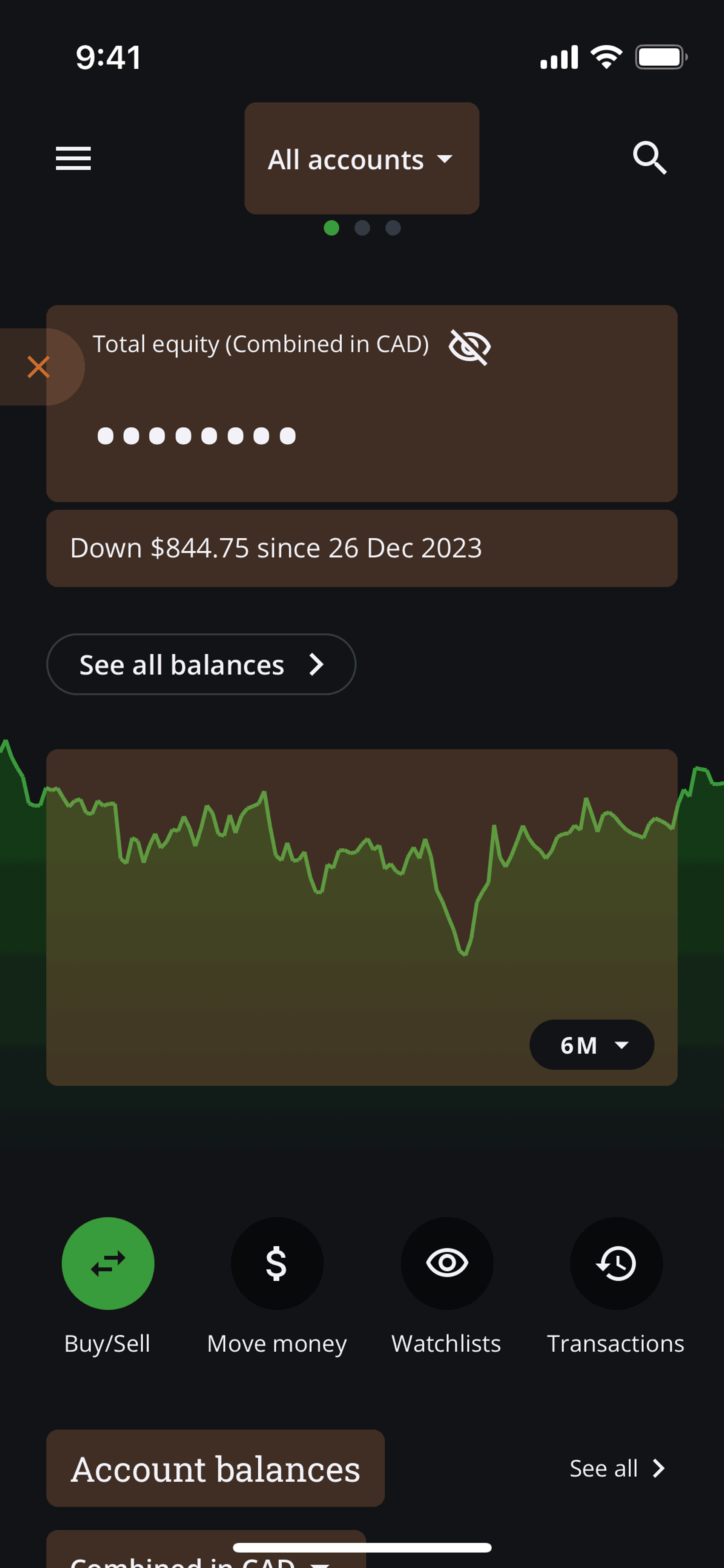 QuestMobile iOS Finance interface screenshot 22