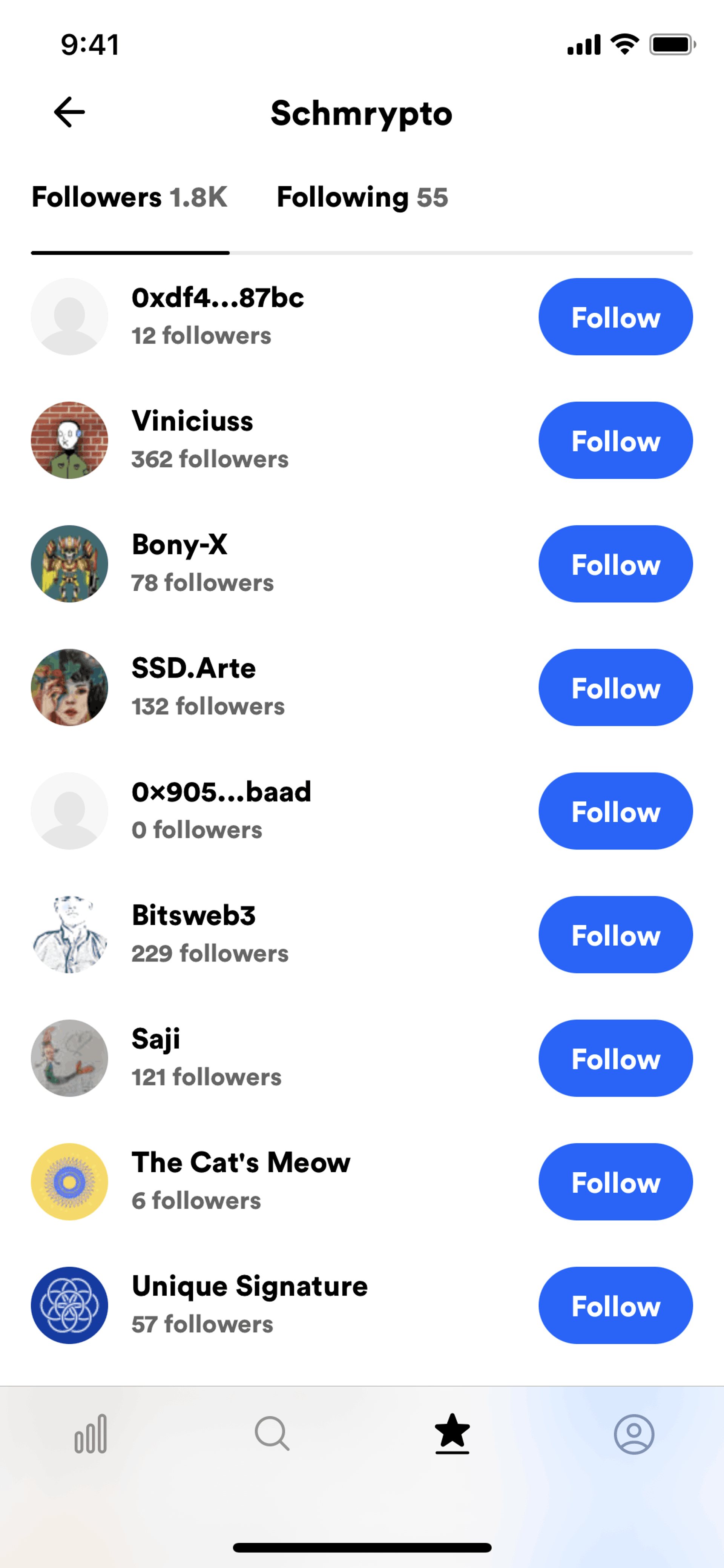 Rarible iOS Crypto & Web3 interface screenshot 7