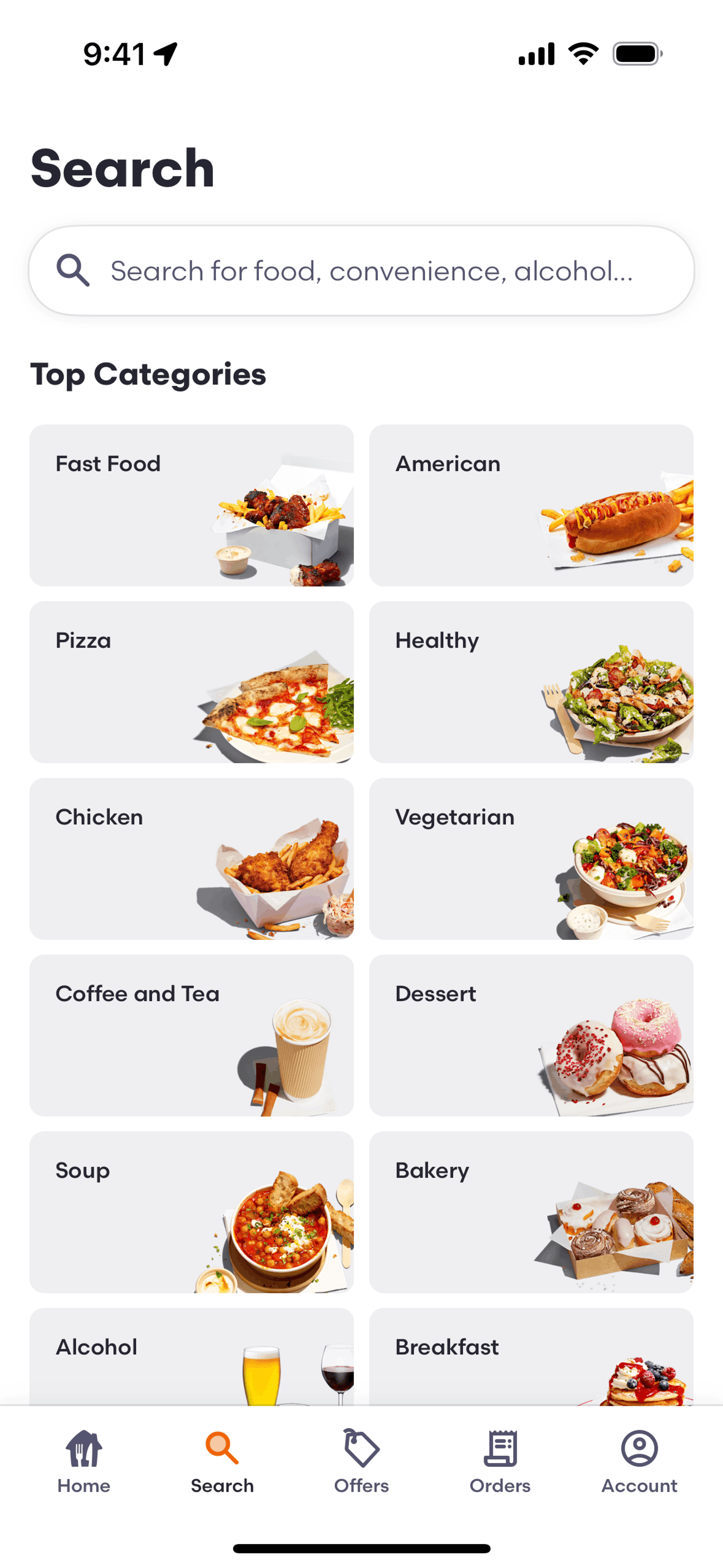 Grubhub iOS Food & Drink interface screenshot 12