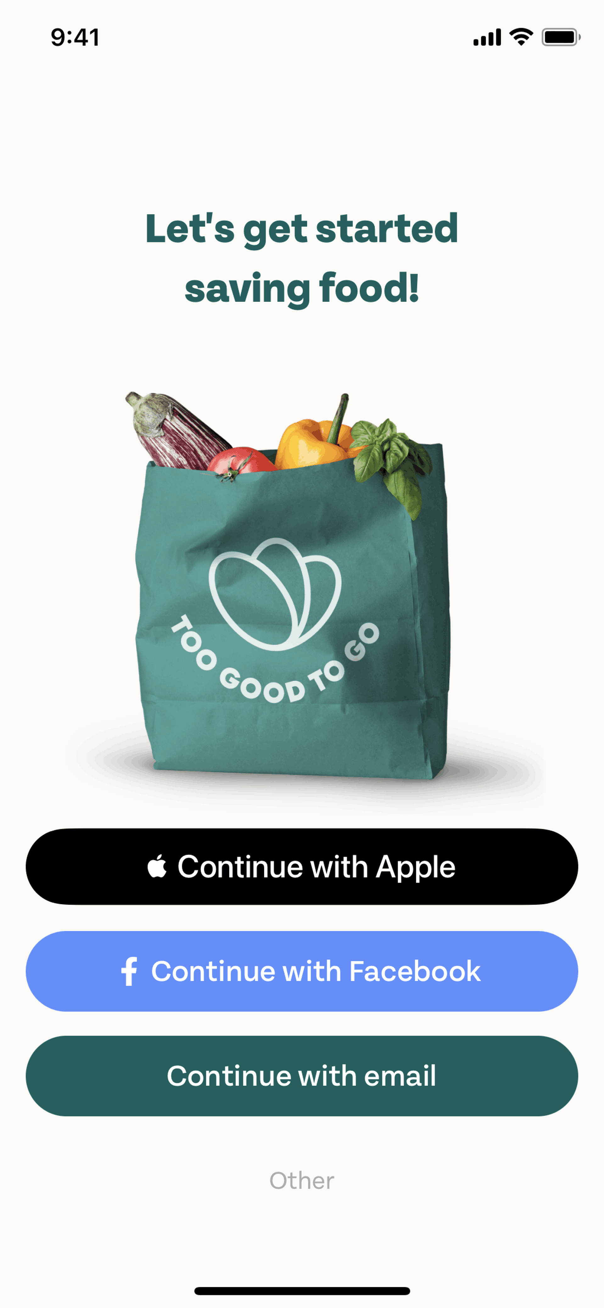 Too Good To Go iOS Food & Drink interface screenshot 4