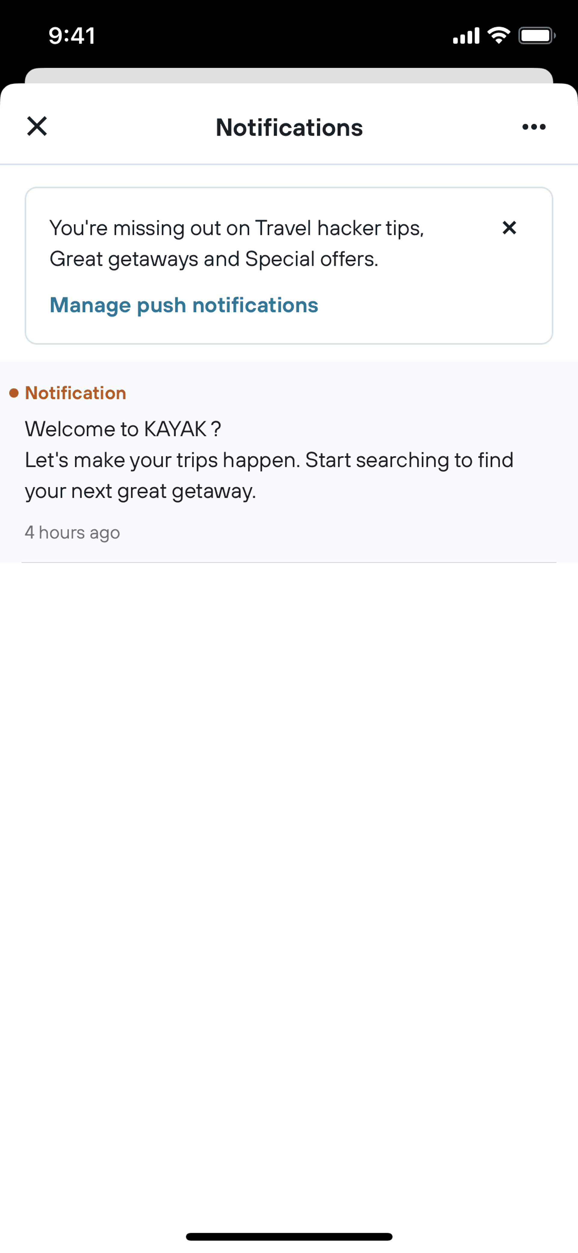 KAYAK iOS Travel & Transportation interface screenshot 23