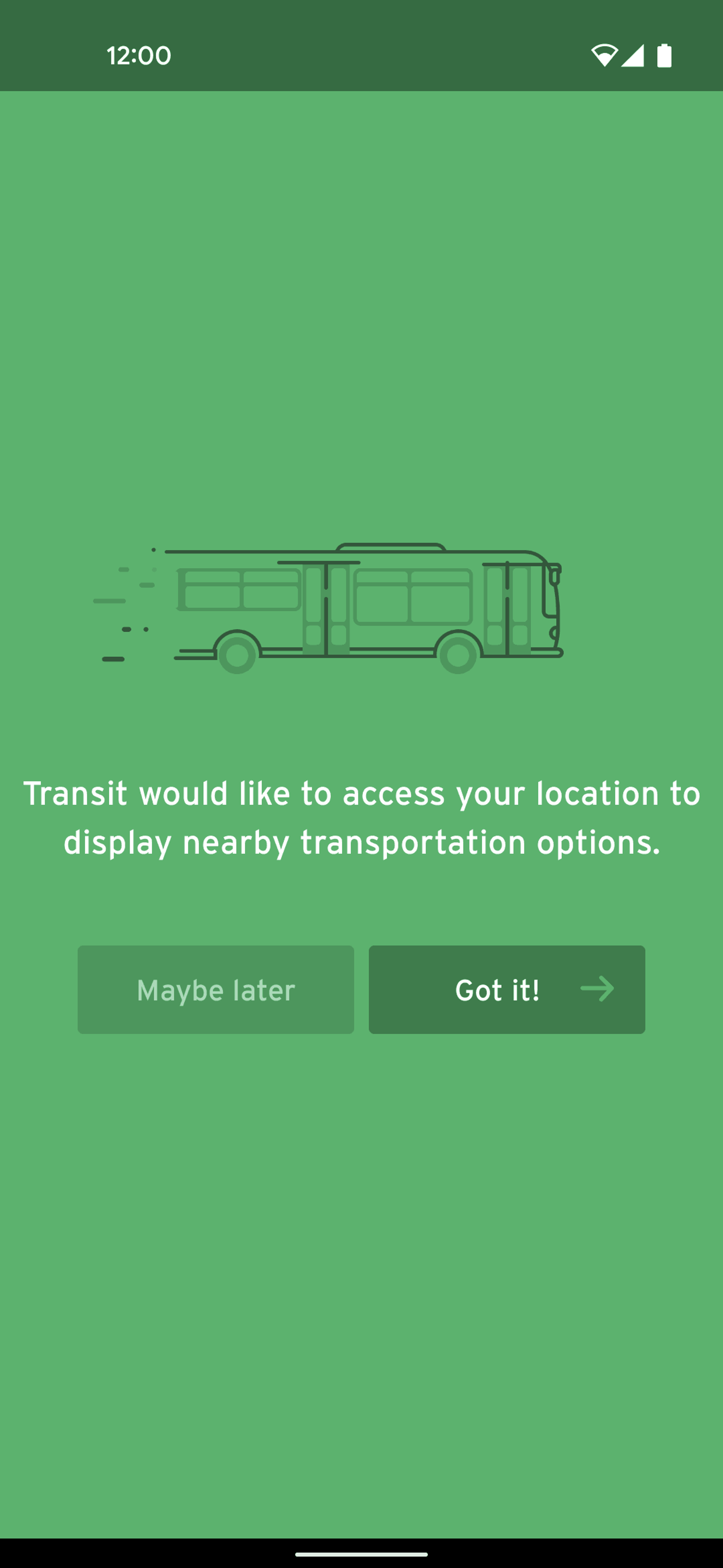 Transit Android Maps & Navigation interface screenshot 2