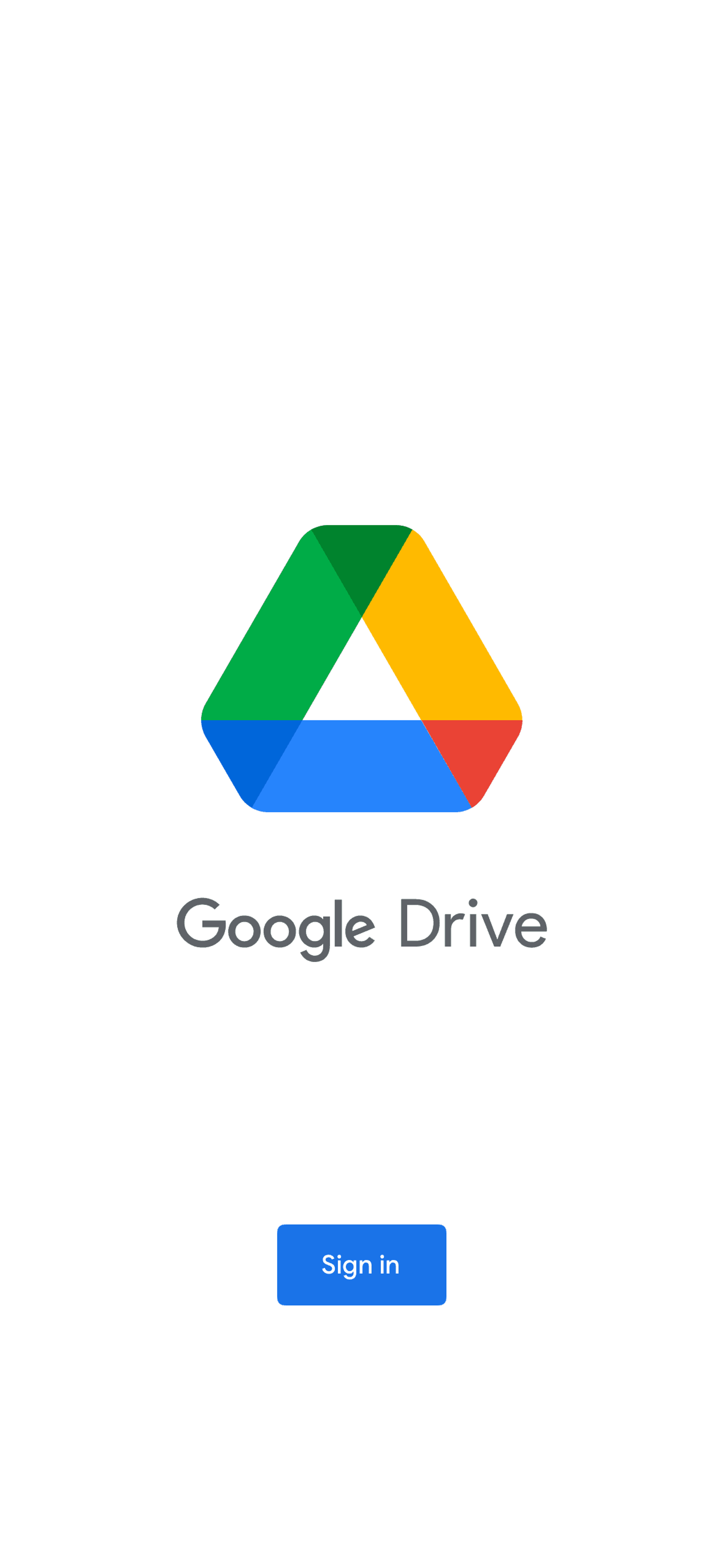 Google Drive iOS Productivity interface screenshot 6