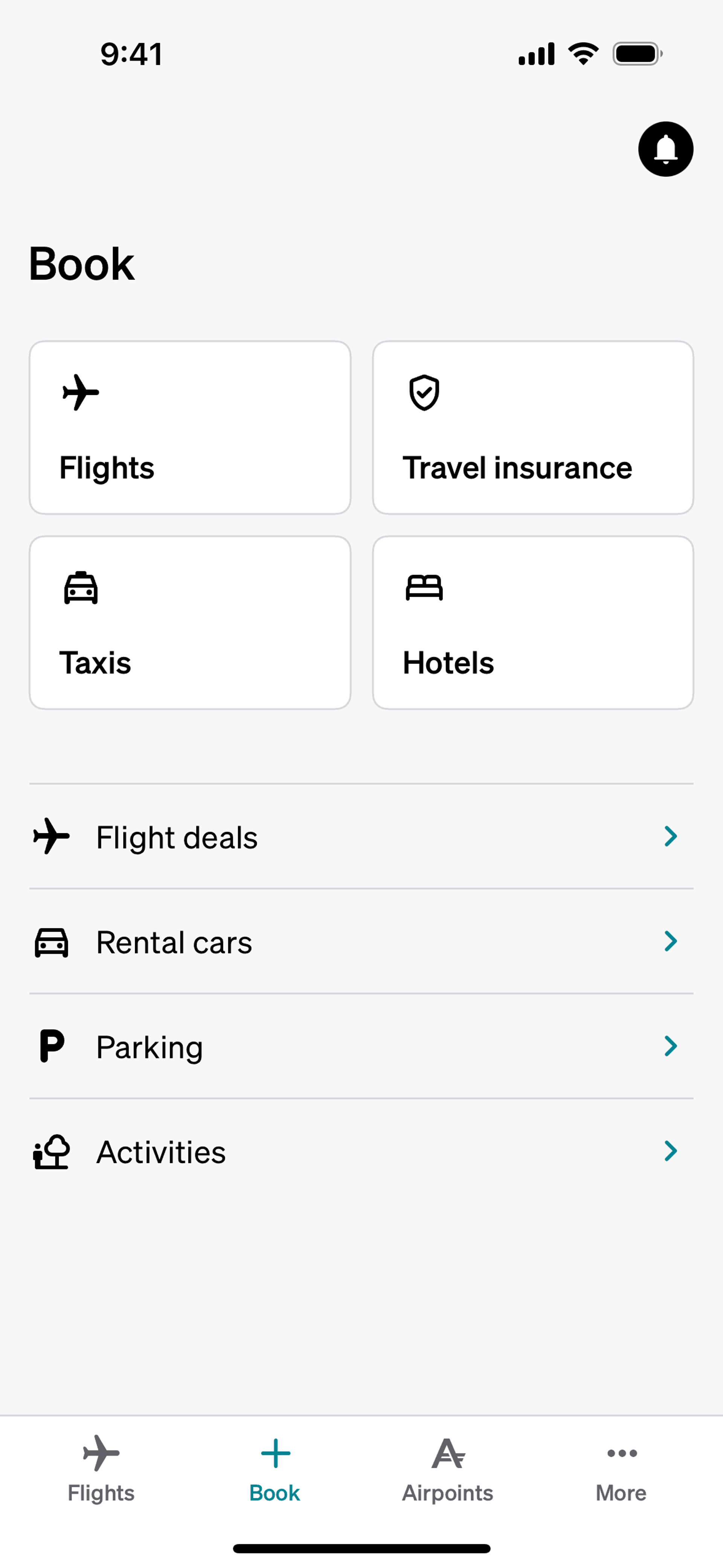 Air NZ iOS Travel & Transportation interface screenshot 20