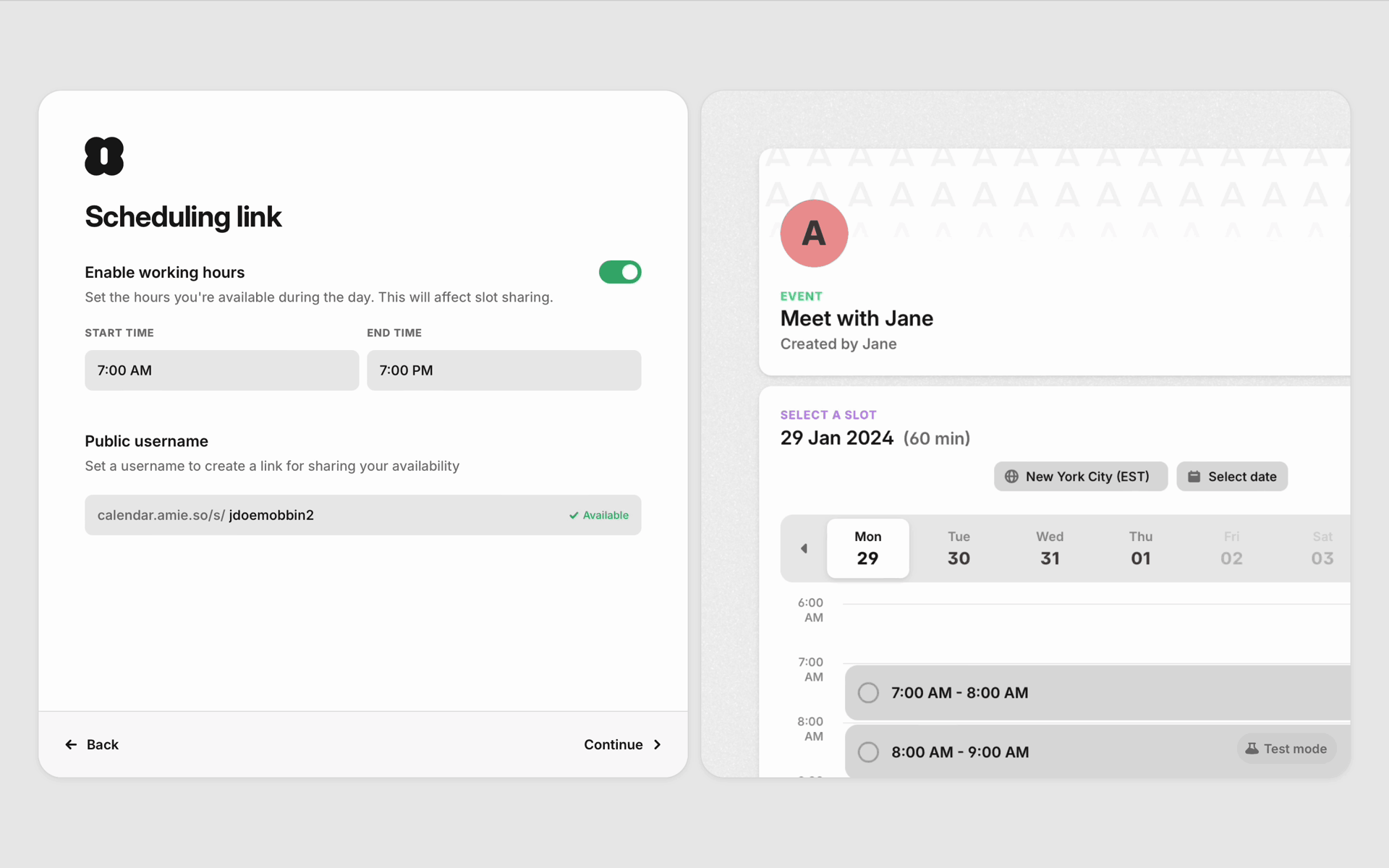 Amie Web AI interface screenshot 14