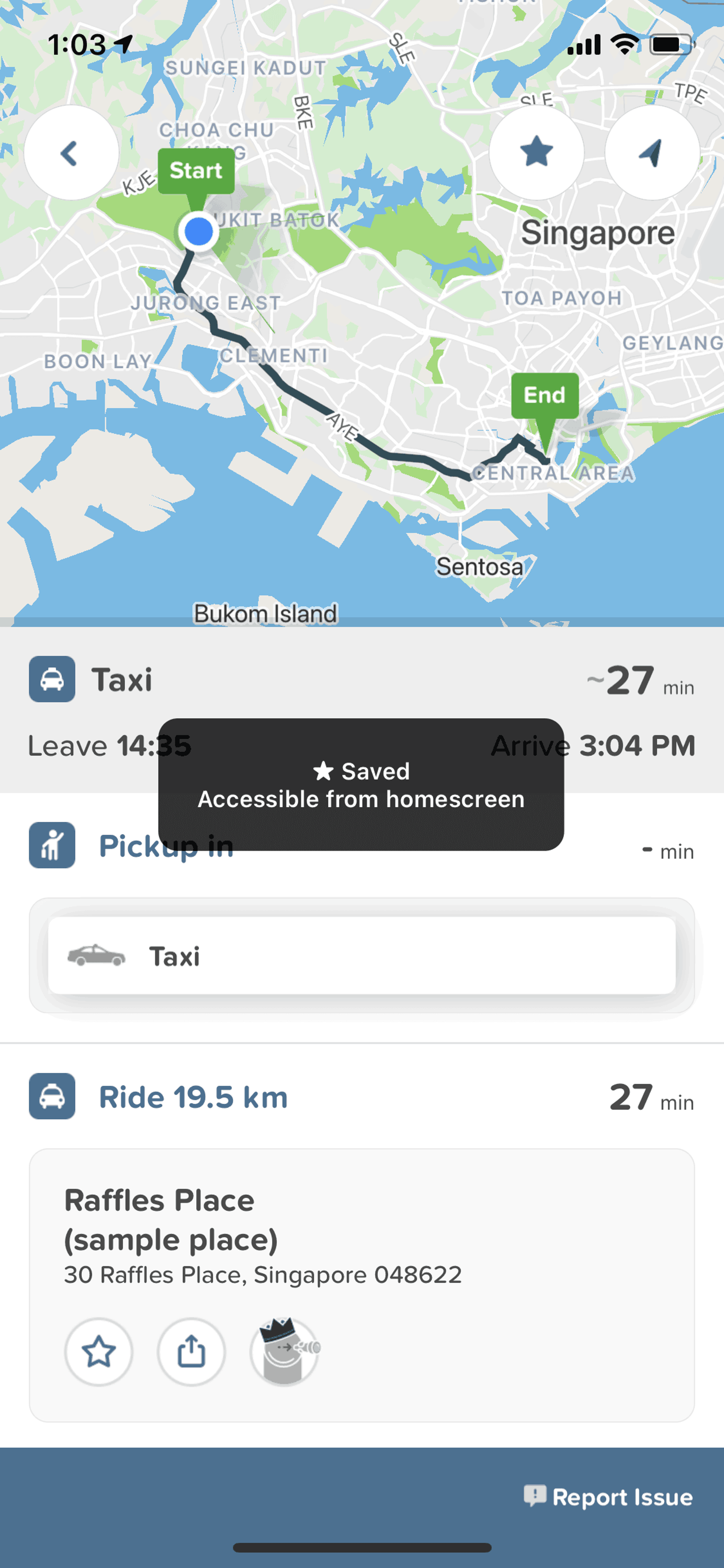 Citymapper iOS Maps & Navigation interface screenshot 18