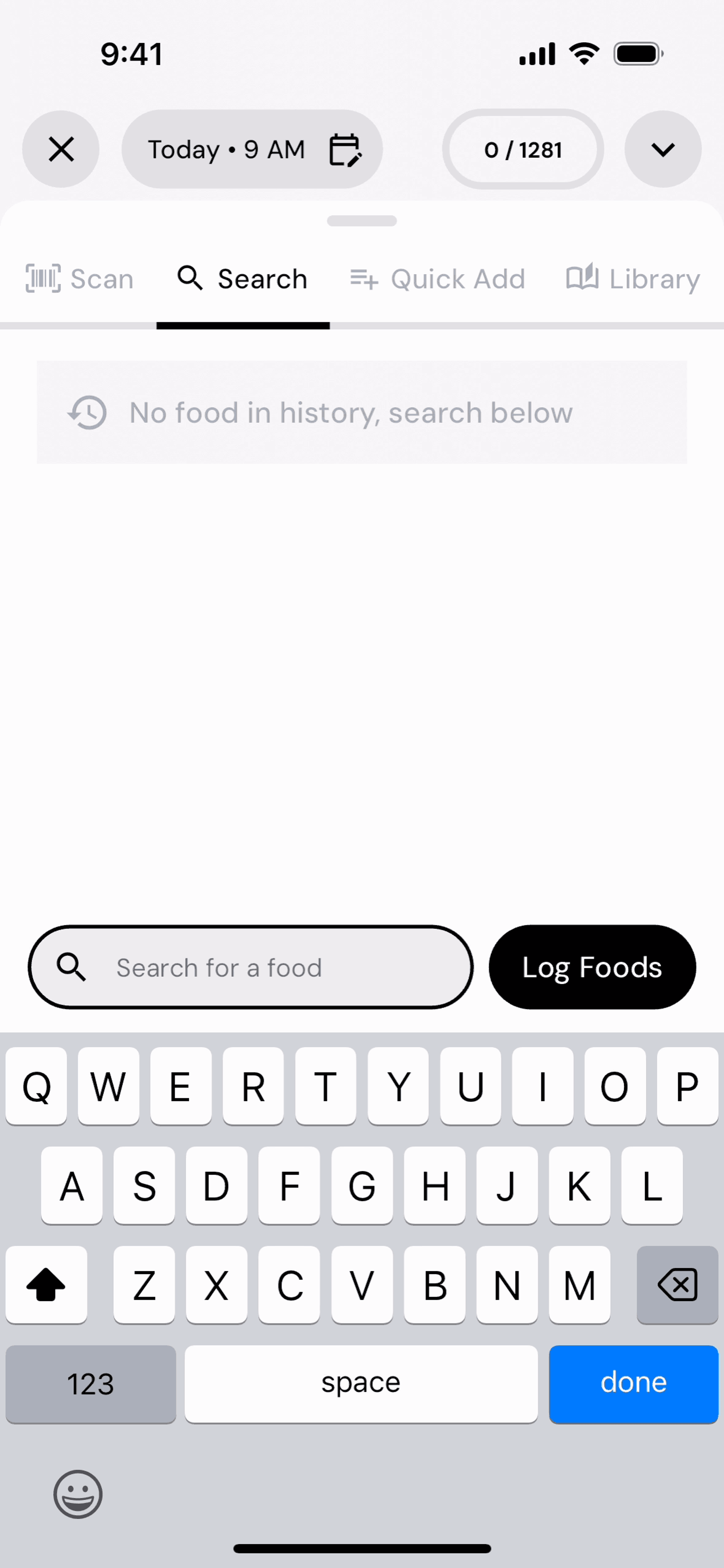 MacroFactor iOS Health & Fitness interface screenshot 18