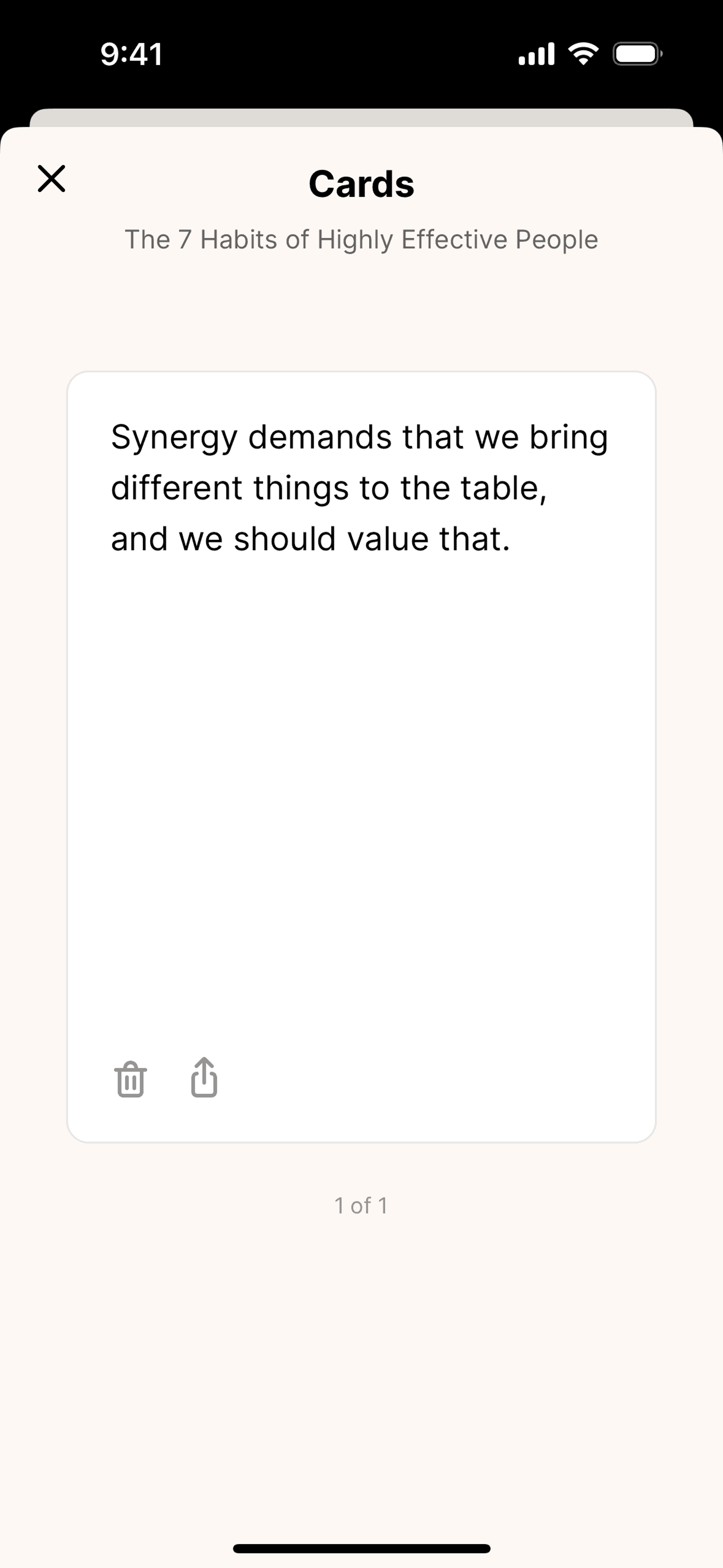 Headway iOS Education interface screenshot 20
