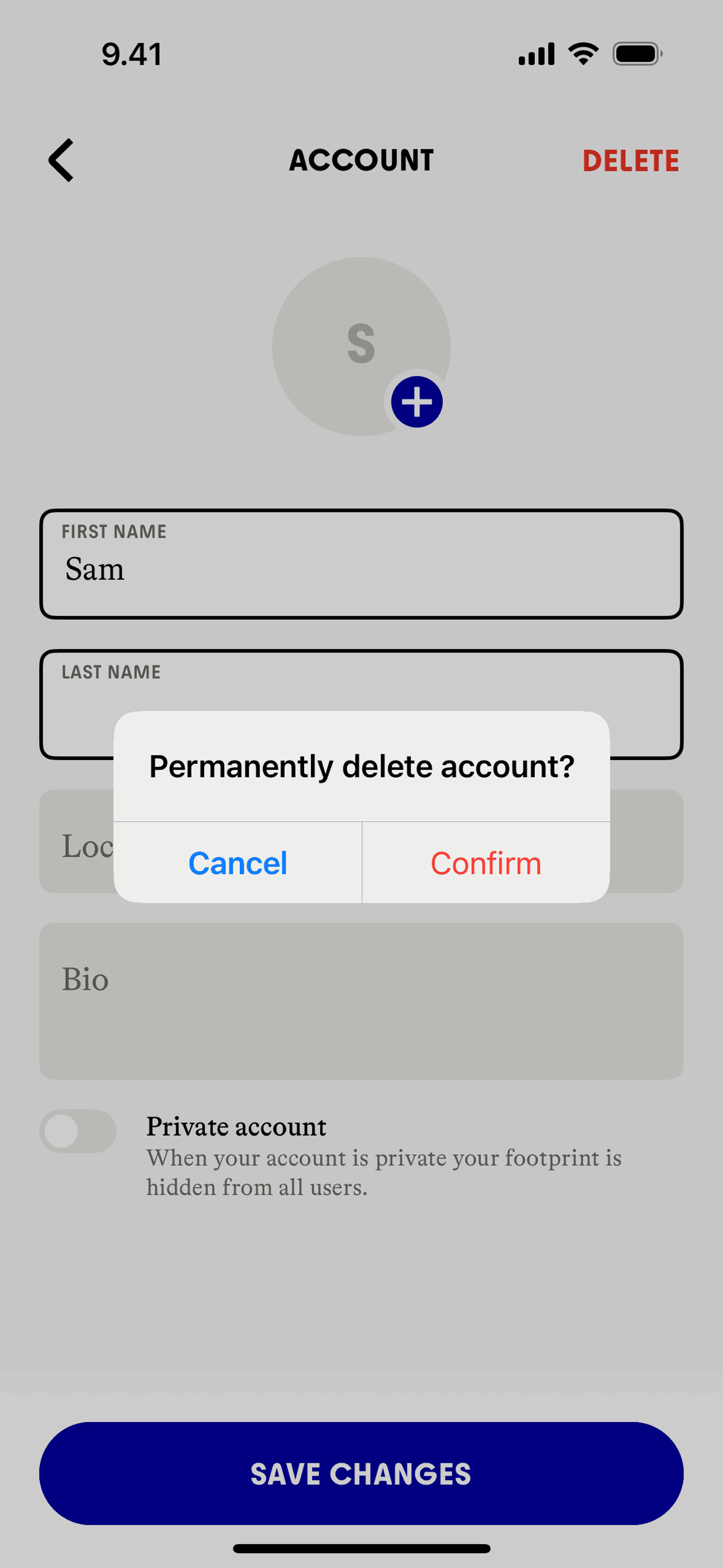 Commons iOS Lifestyle interface screenshot 24