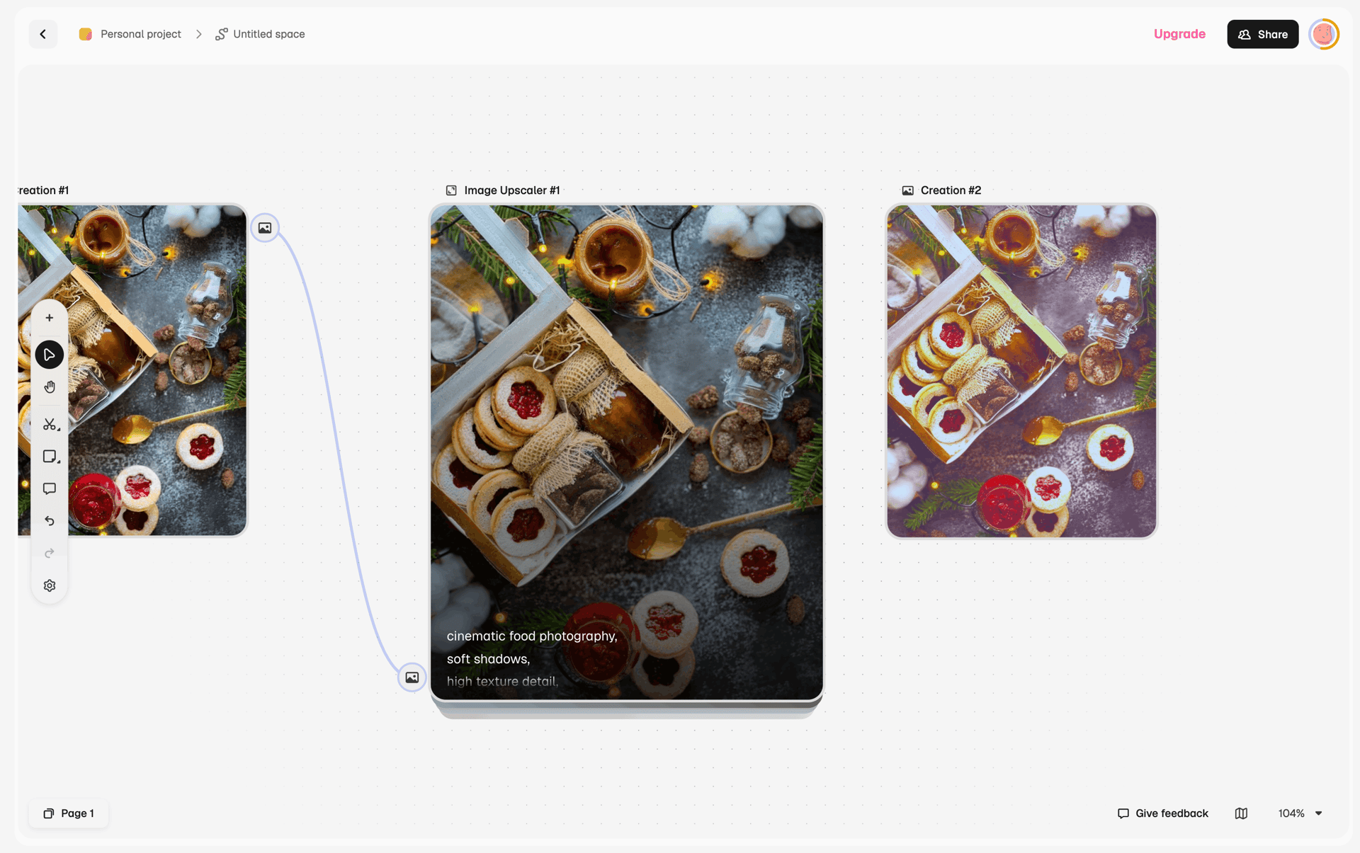 Magnific Web Photo & Video interface screenshot 7