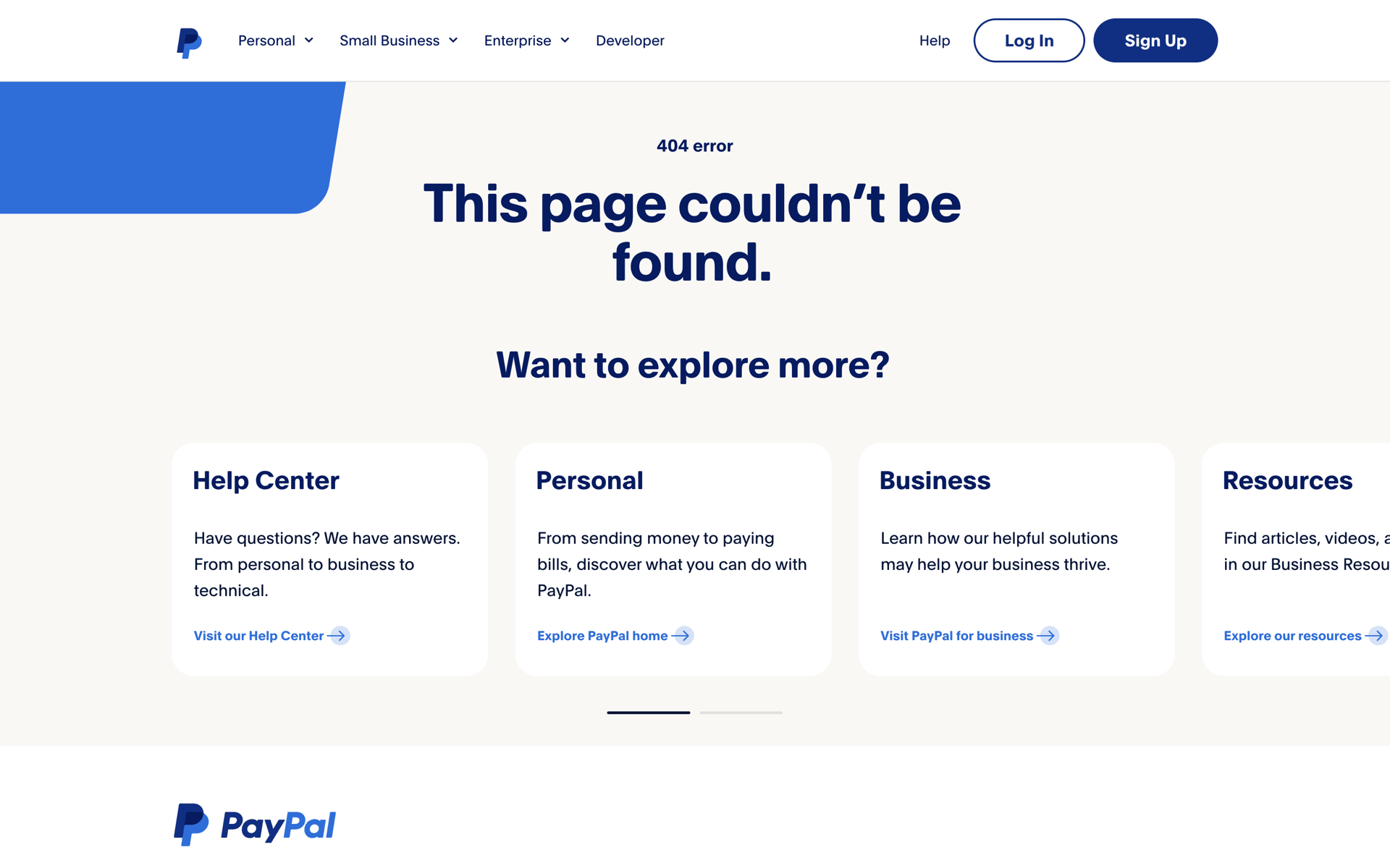 PayPal Web Finance interface screenshot 3